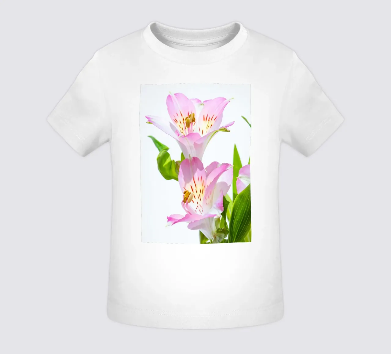 flora studies #5 baby t-shirt by rafael campezato