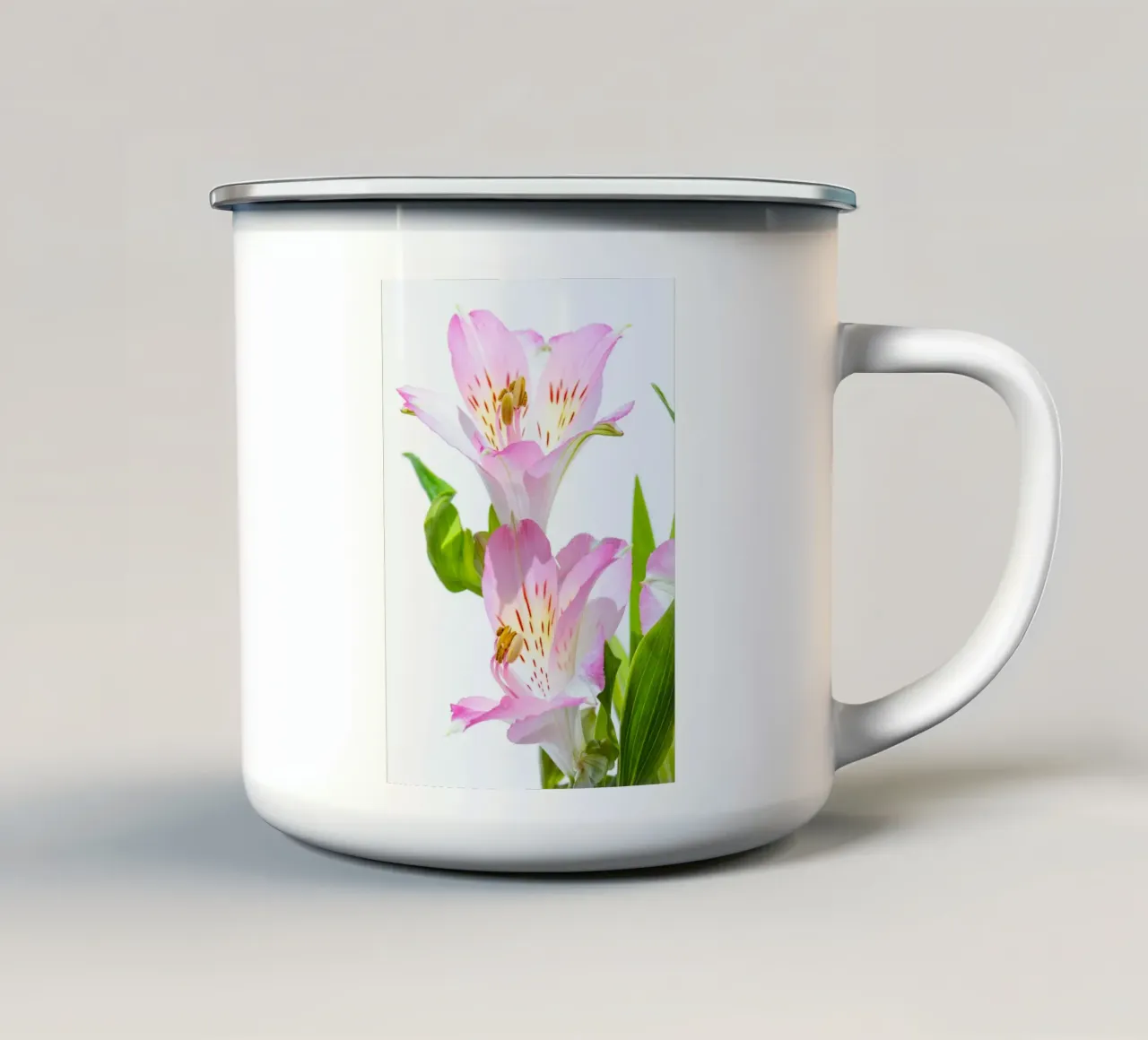 studi sulla flora #5 tazza in smalto da rafael campezato