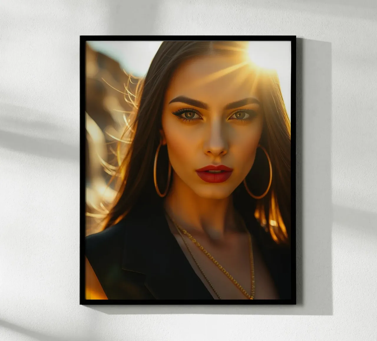 Impero di velluto poster con telaio in plastica da PhotoVibe Decor