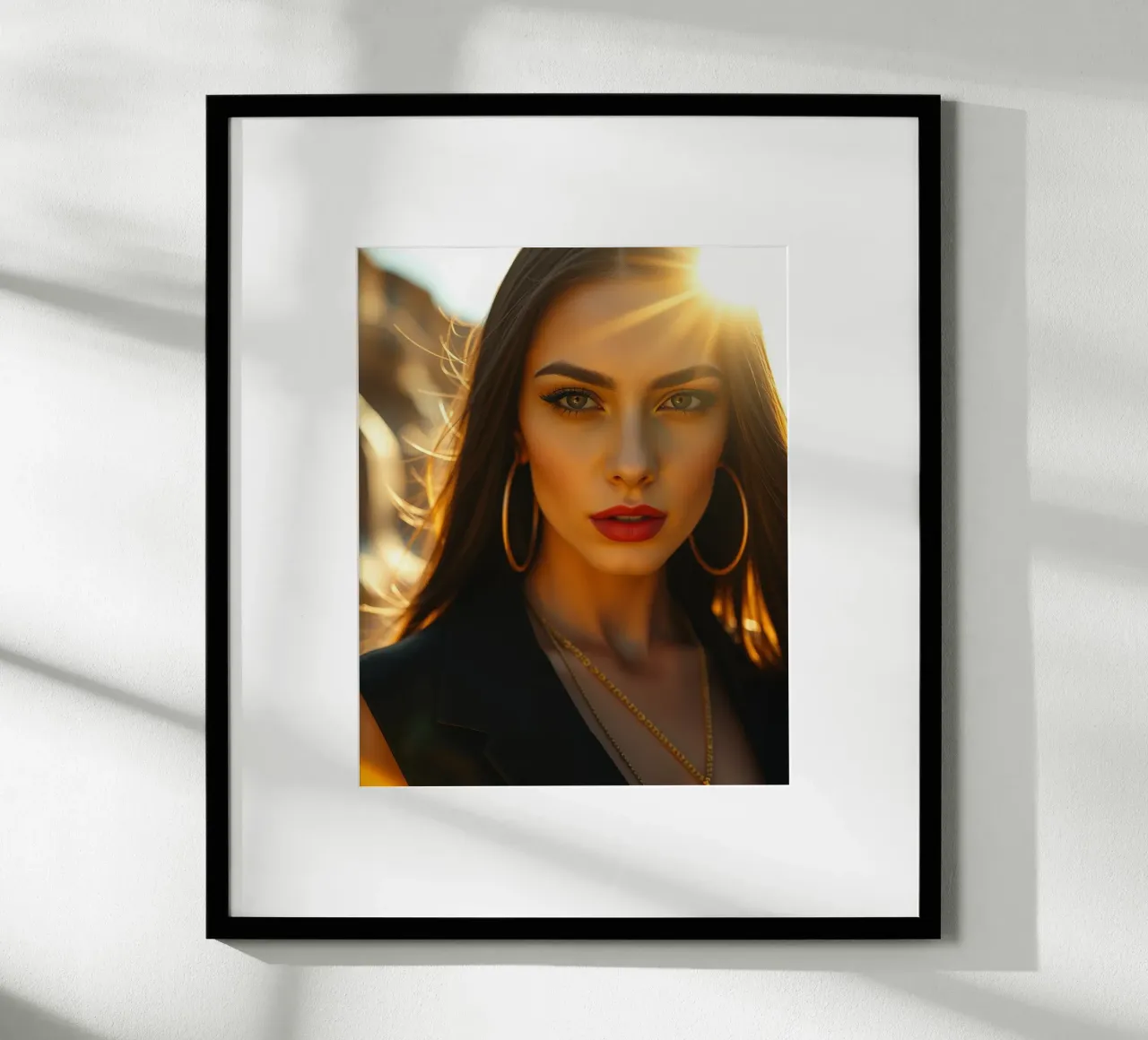 Impero di velluto poster con telaio in plastica da PhotoVibe Decor