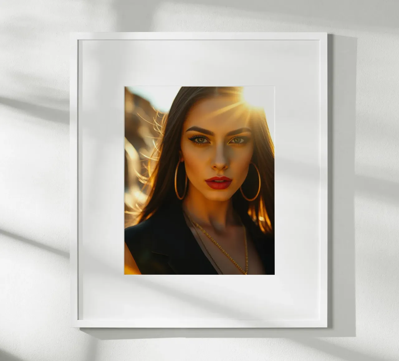 Impero di velluto poster con telaio in plastica da PhotoVibe Decor