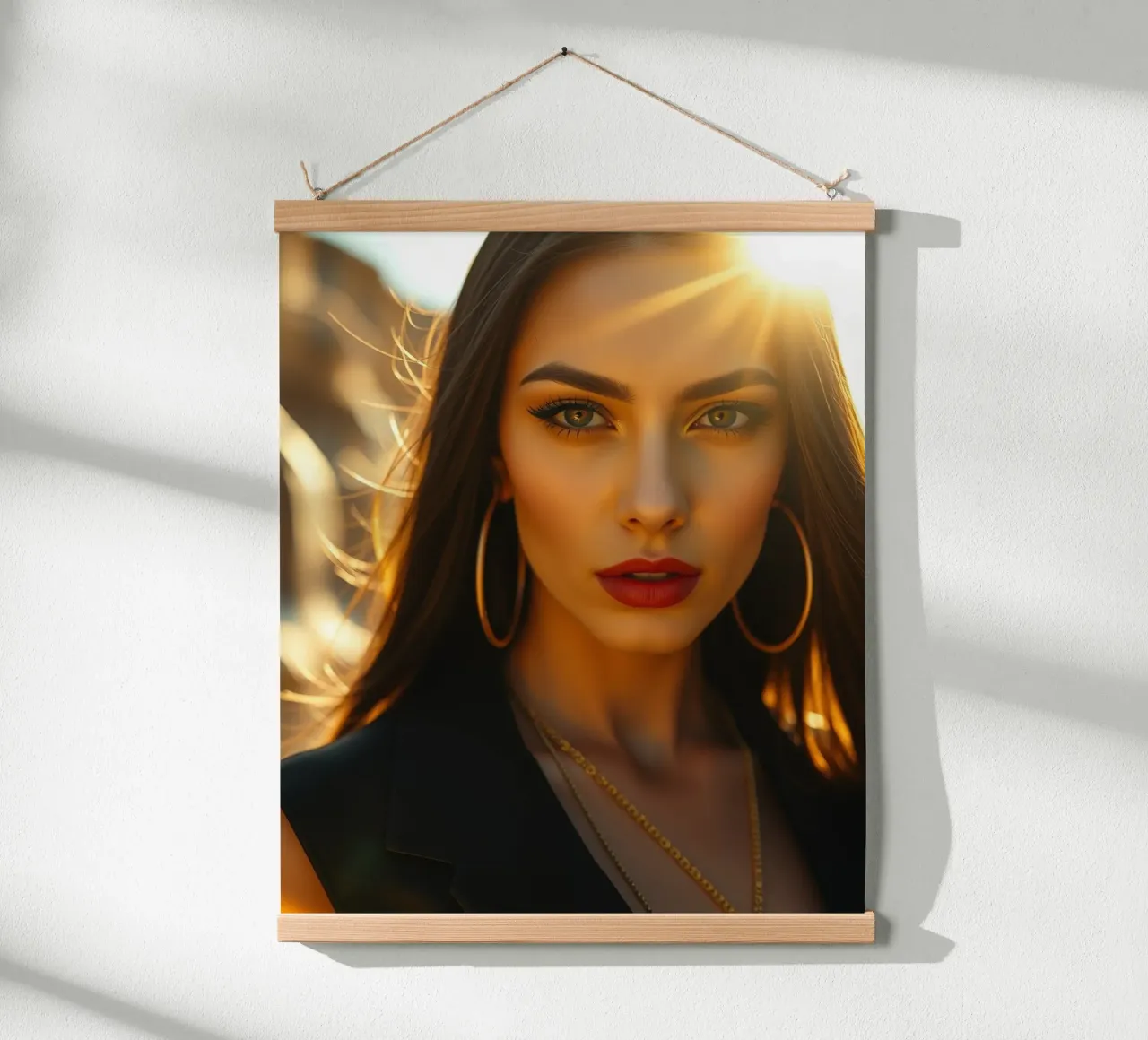 Impero di velluto poster con telaio in plastica da PhotoVibe Decor