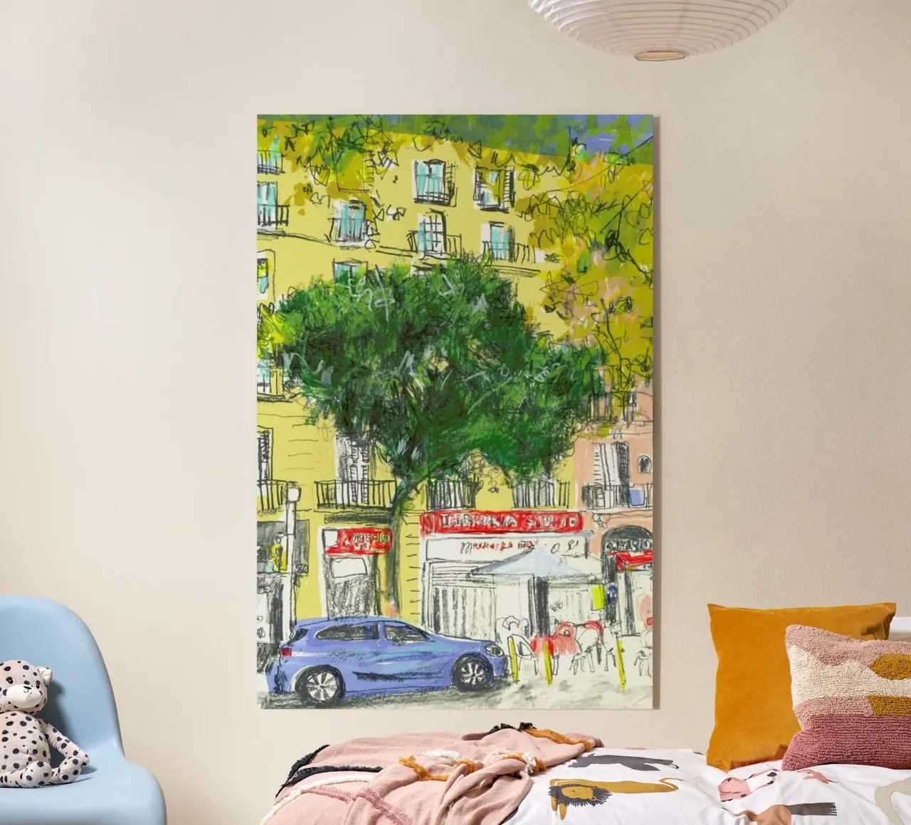 Blue Car plexiglass da Stars Above Us