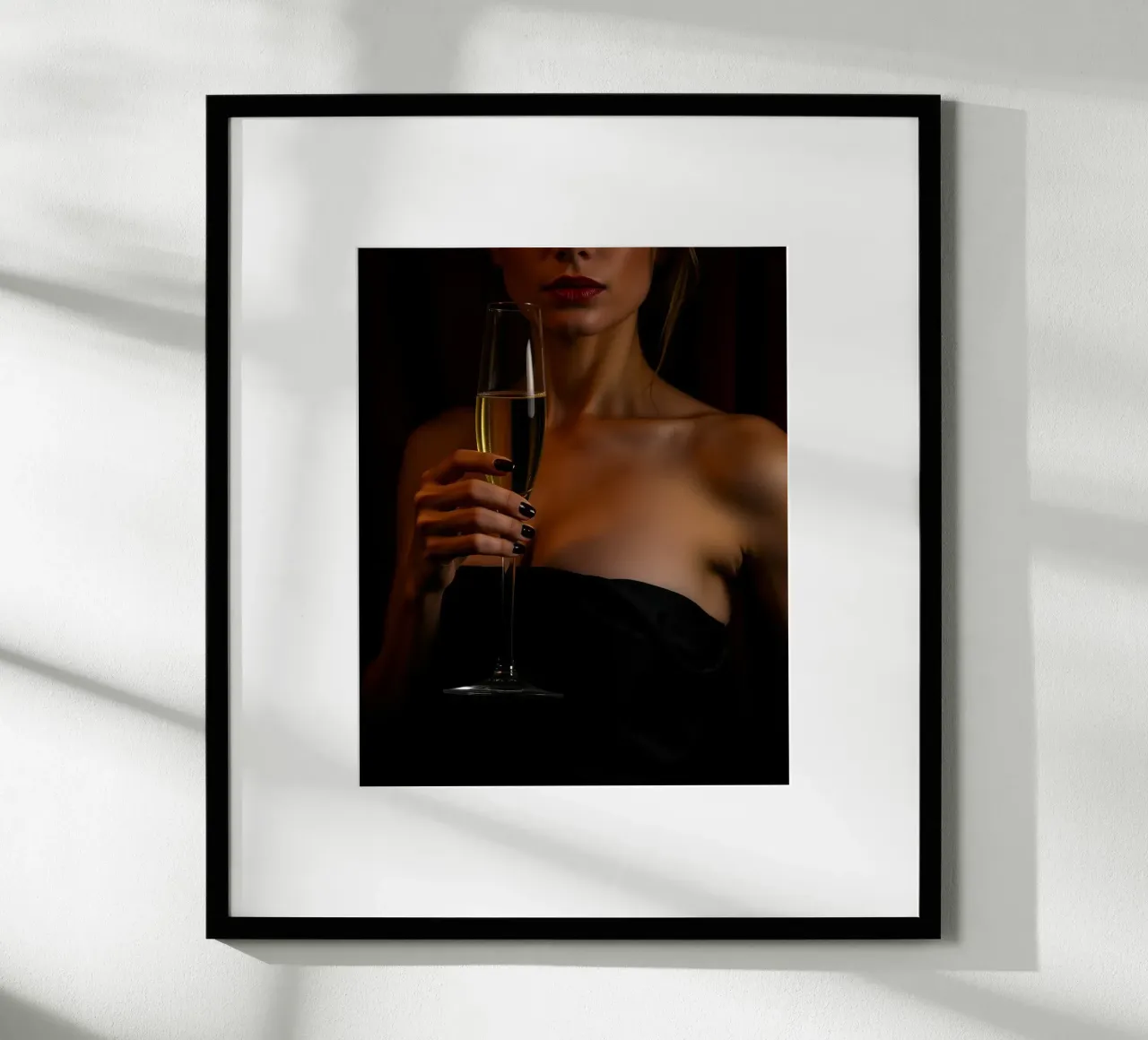 Impero di velluto poster con telaio in plastica da PhotoVibe Decor