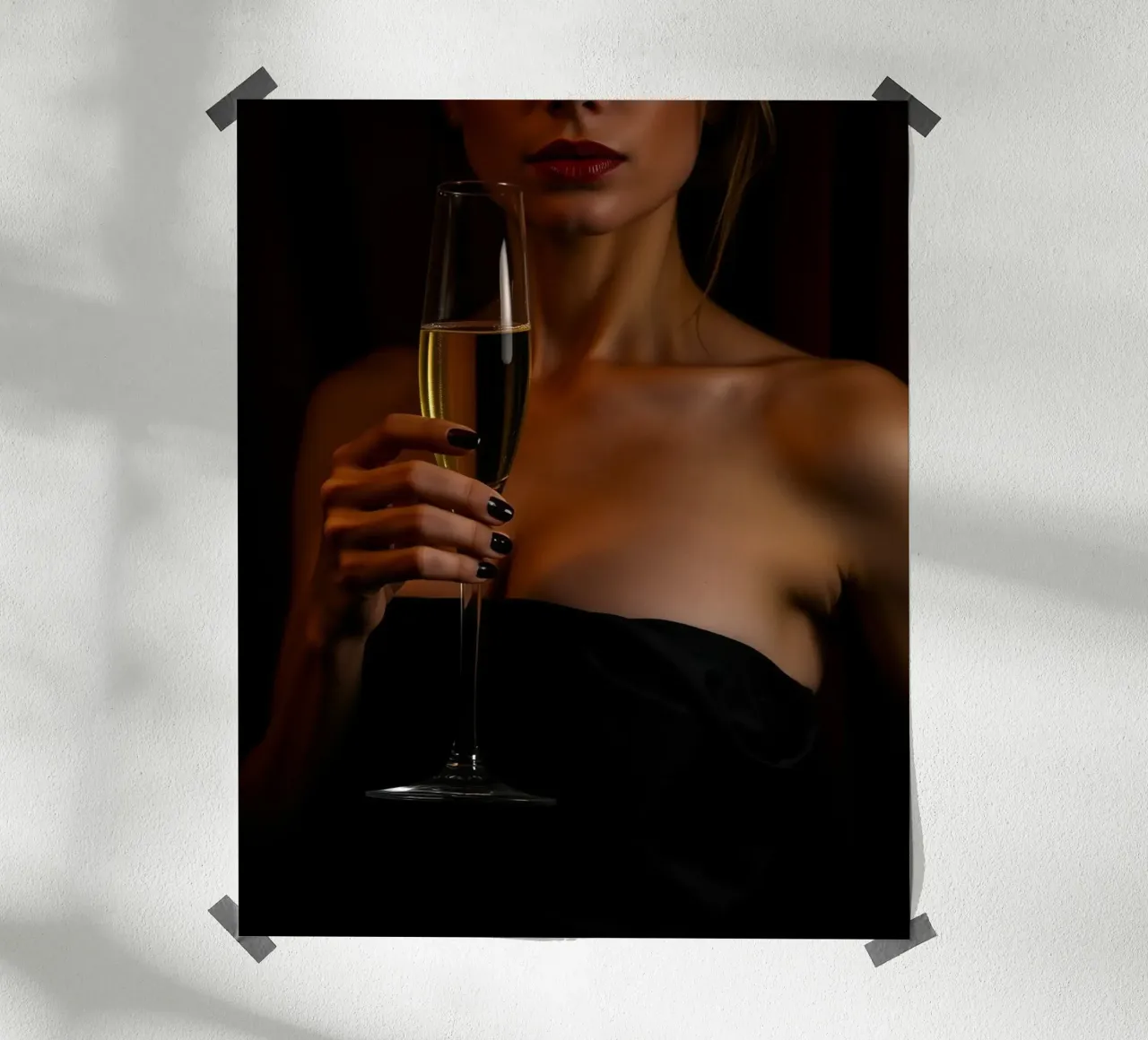 Impero di velluto poster con telaio in plastica da PhotoVibe Decor