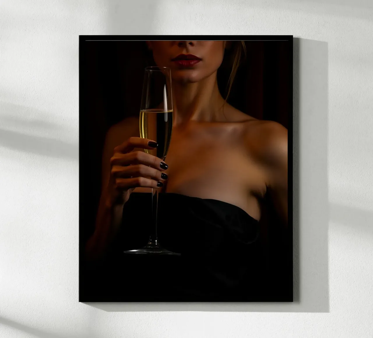 Impero di velluto poster con telaio in plastica da PhotoVibe Decor