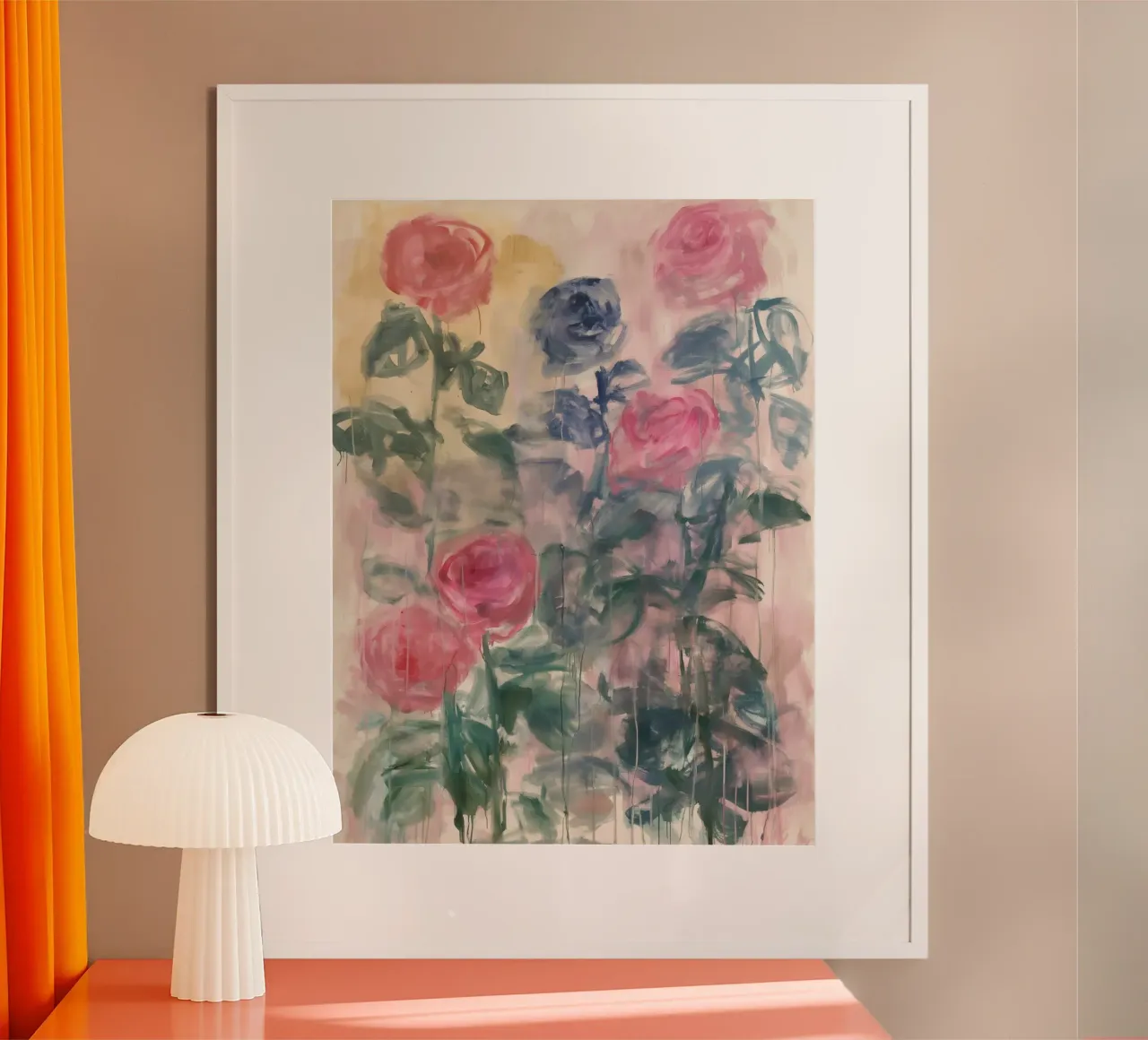 Arte da parete di Imagine poster con telaio in plastica da Imagine