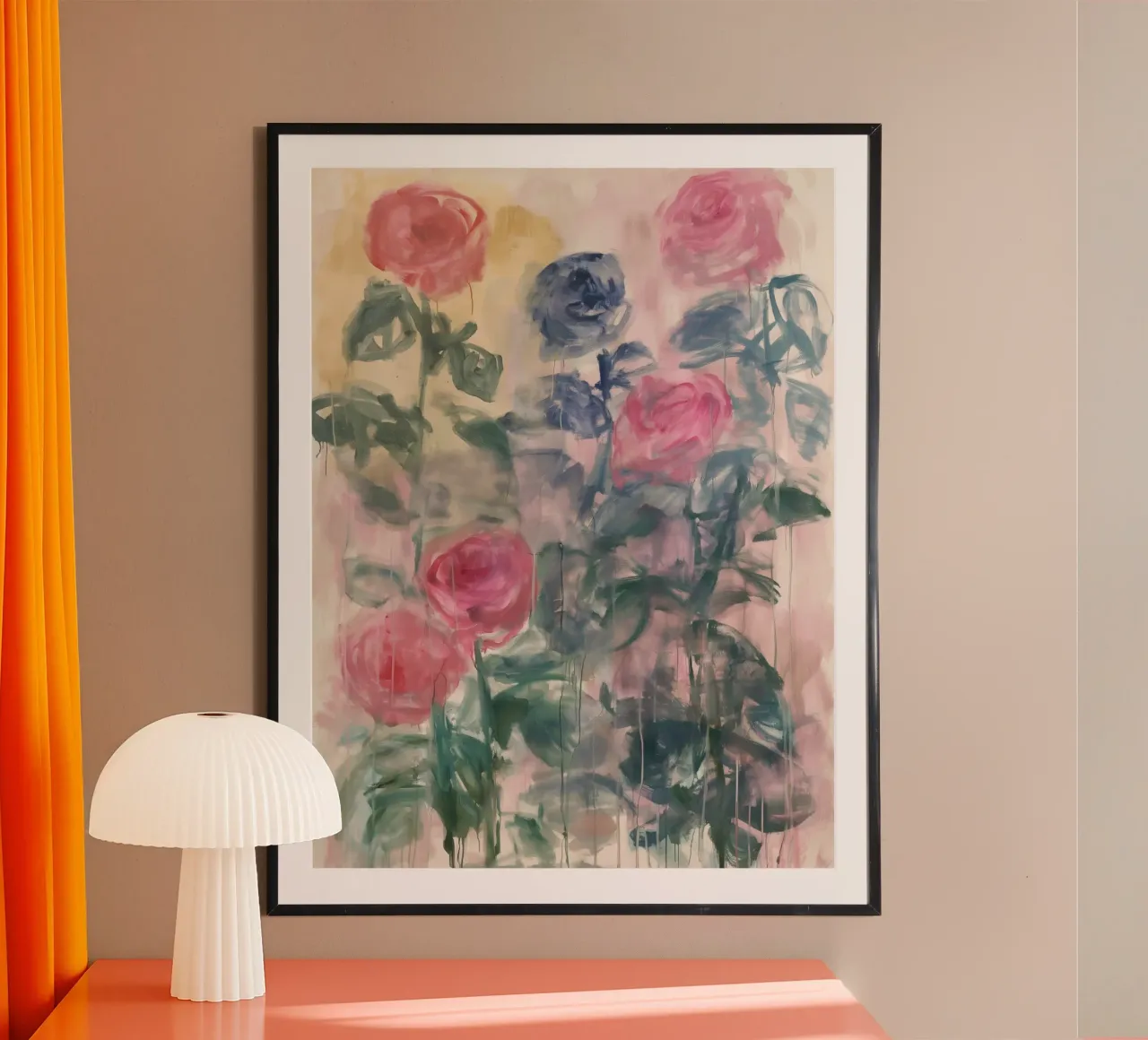Arte da parete di Imagine poster con telaio in plastica da Imagine