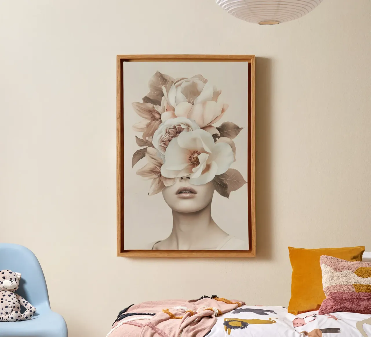 Wall-art by Imagine canvas with Floater frame by Imagine