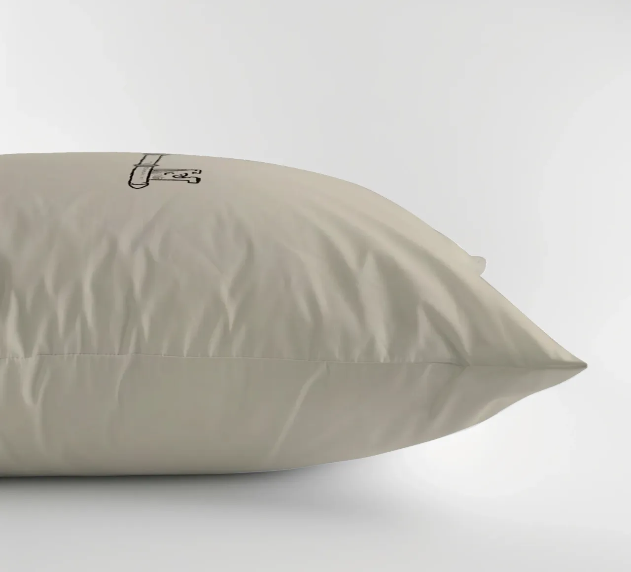 Chiave d'epoca appesa con arte pastello, design classico cuscino da DesignDoodle