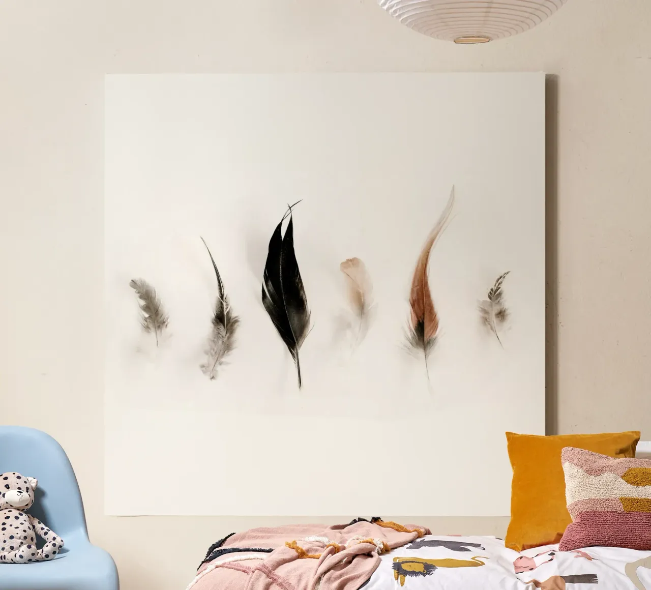 Quiete rustica tela con Cornice a cassetta da PhotoVibe Decor