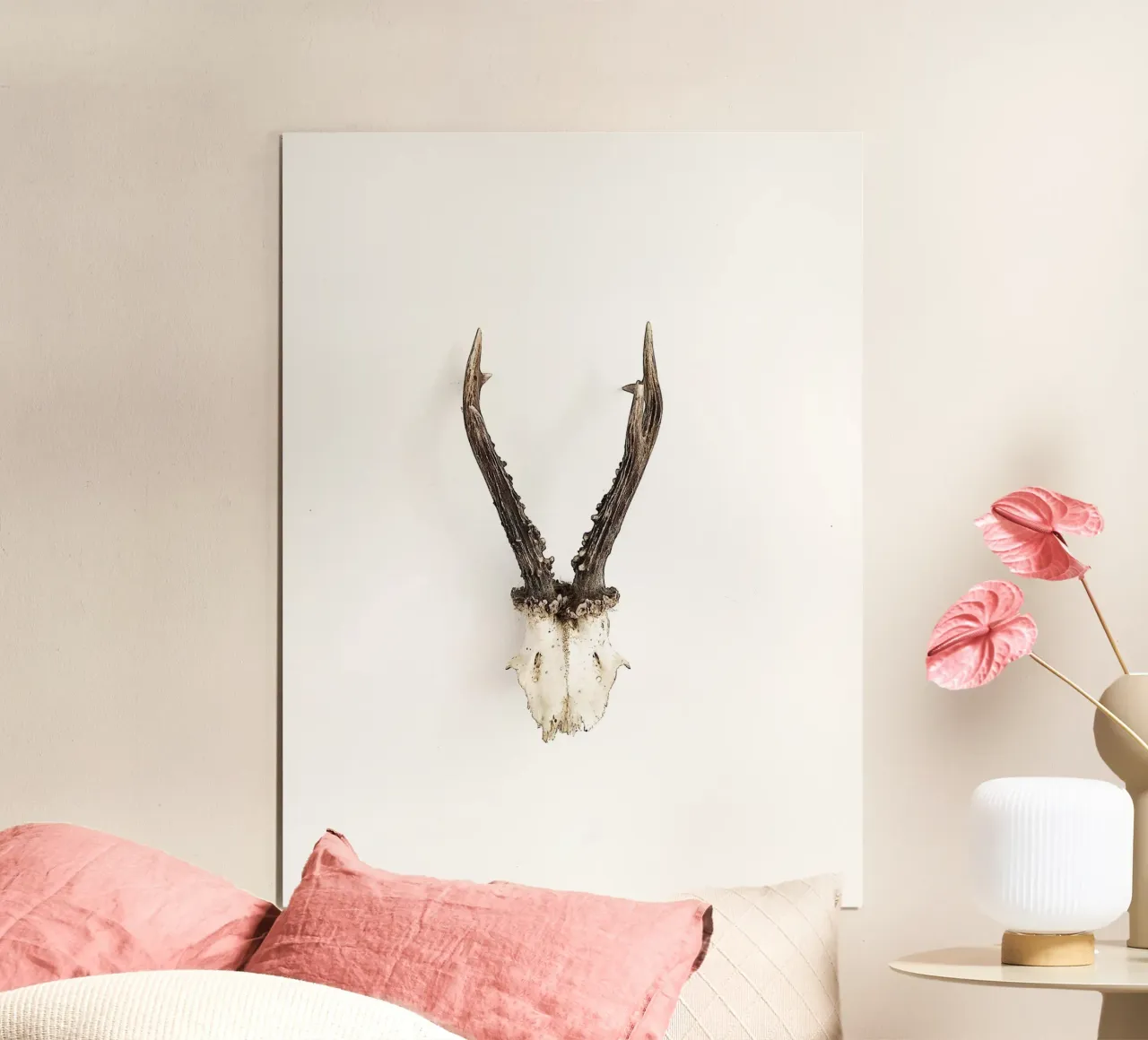 Quiete rustica poster con telaio in alluminio da PhotoVibe Decor