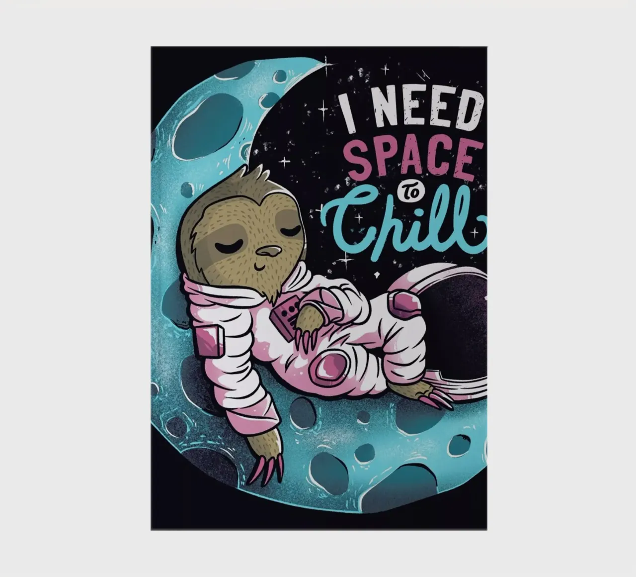 I Need Space To Chill notebook by Tobe Fonseca
