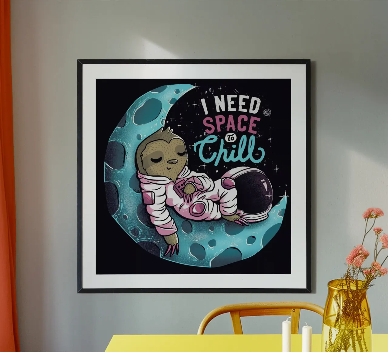 I Need Space To Chill carta hahnemühle da Tobe Fonseca