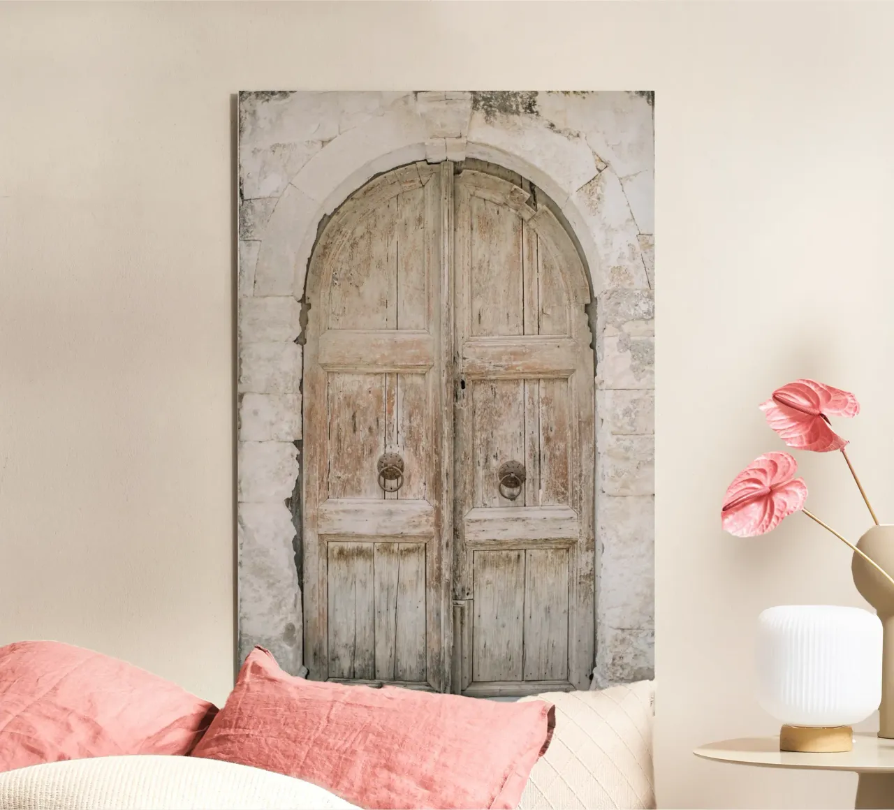 Quiete rustica alluminio dibond da PhotoVibe Decor