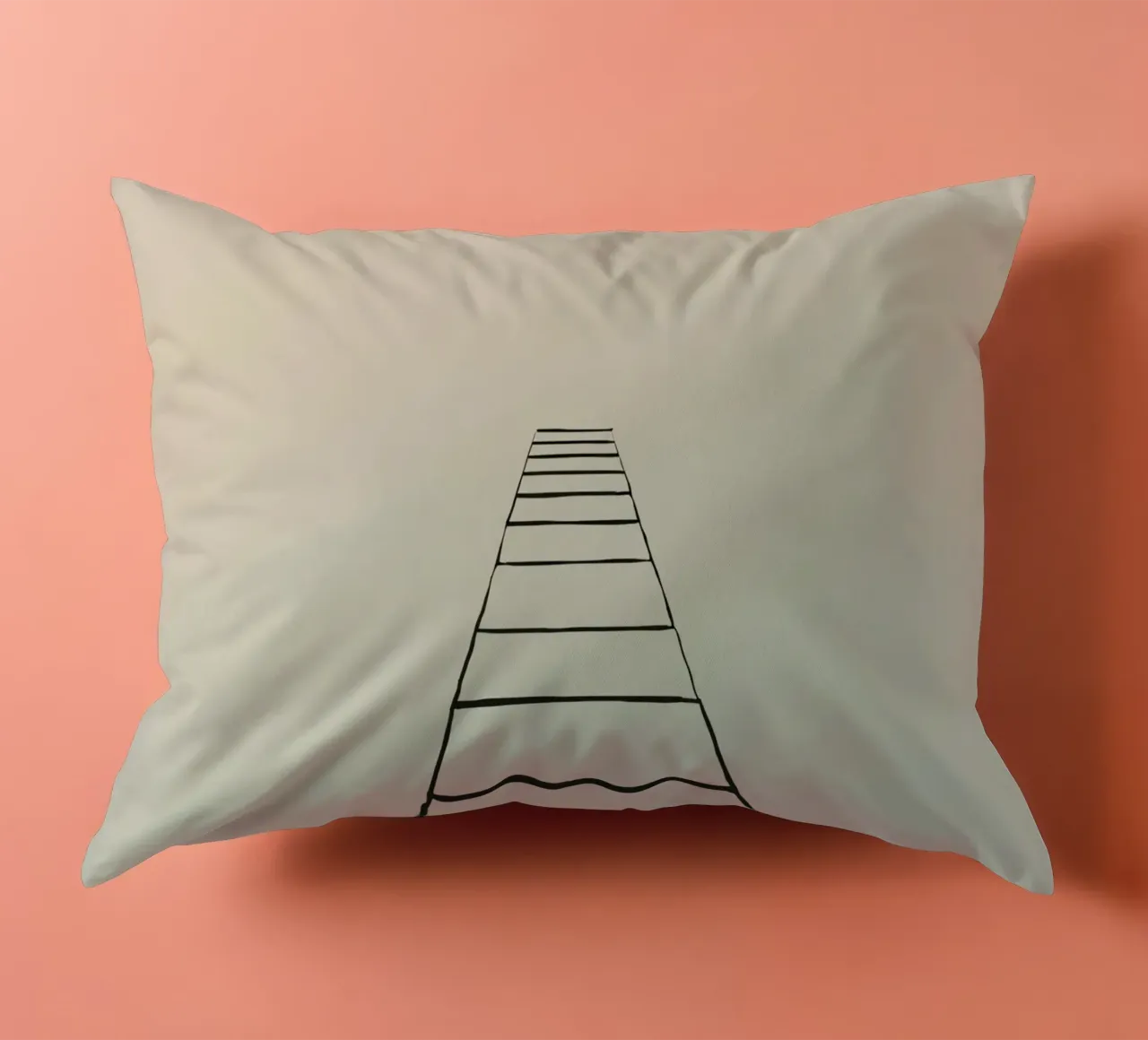 escalera al cielo cojín de DesignDoodle