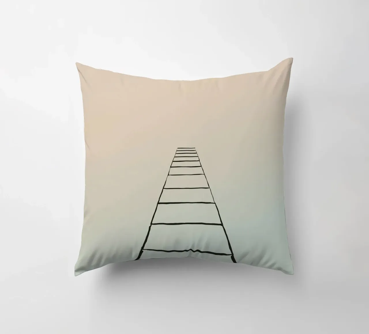 scala per il paradiso cuscino da DesignDoodle