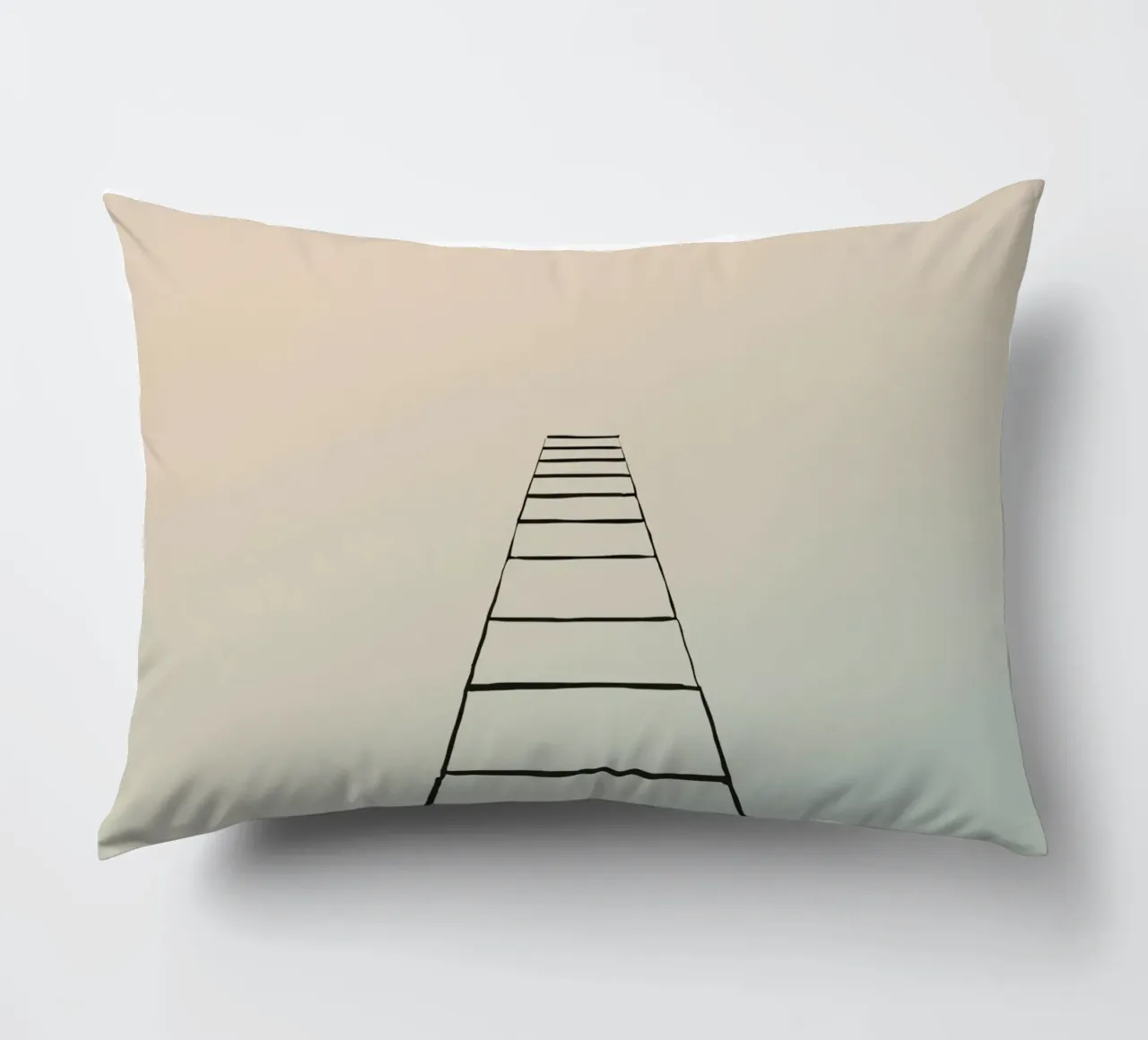 Himmelstreppe Kissen von DesignDoodle