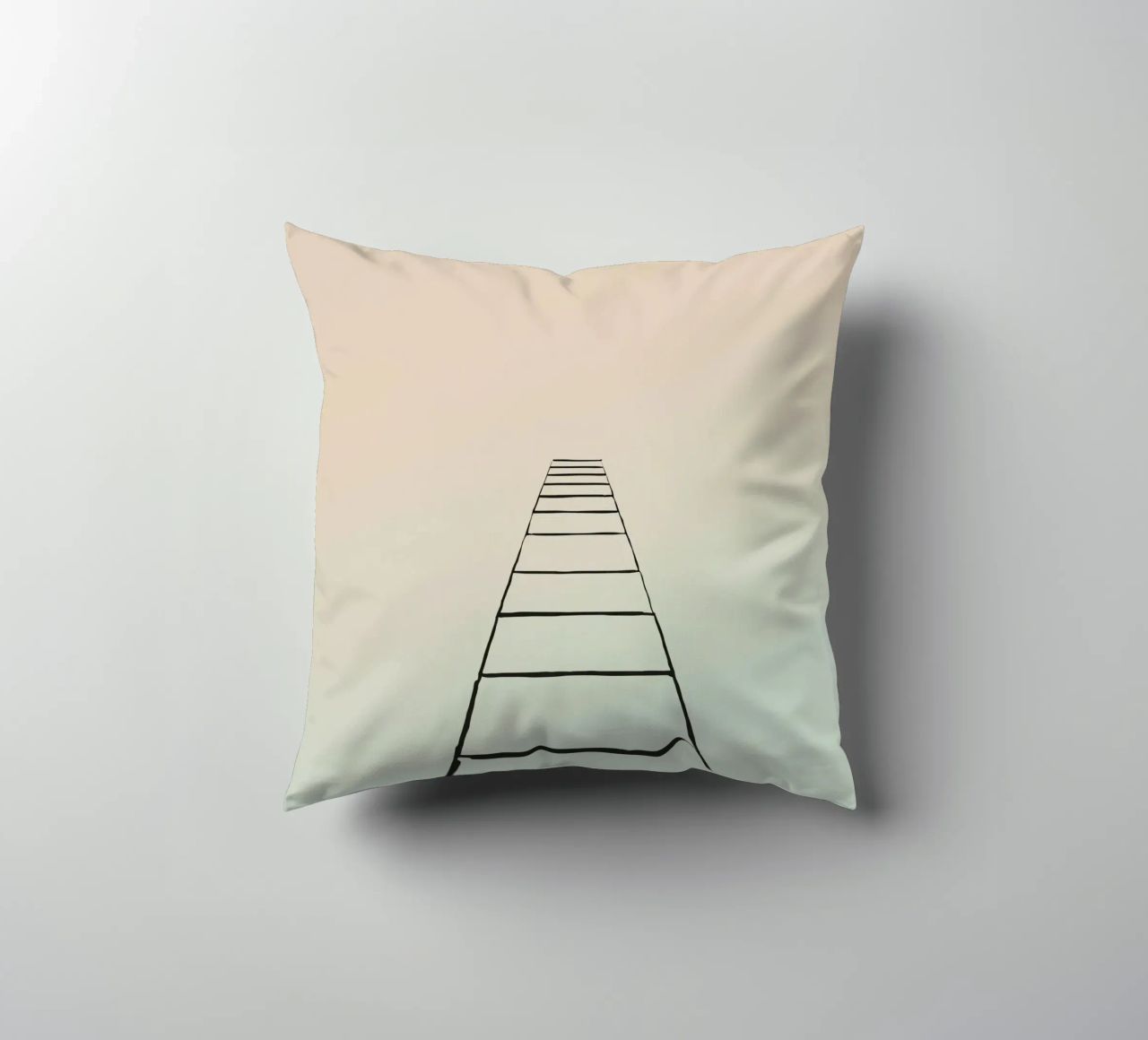 scala per il paradiso cuscino da DesignDoodle