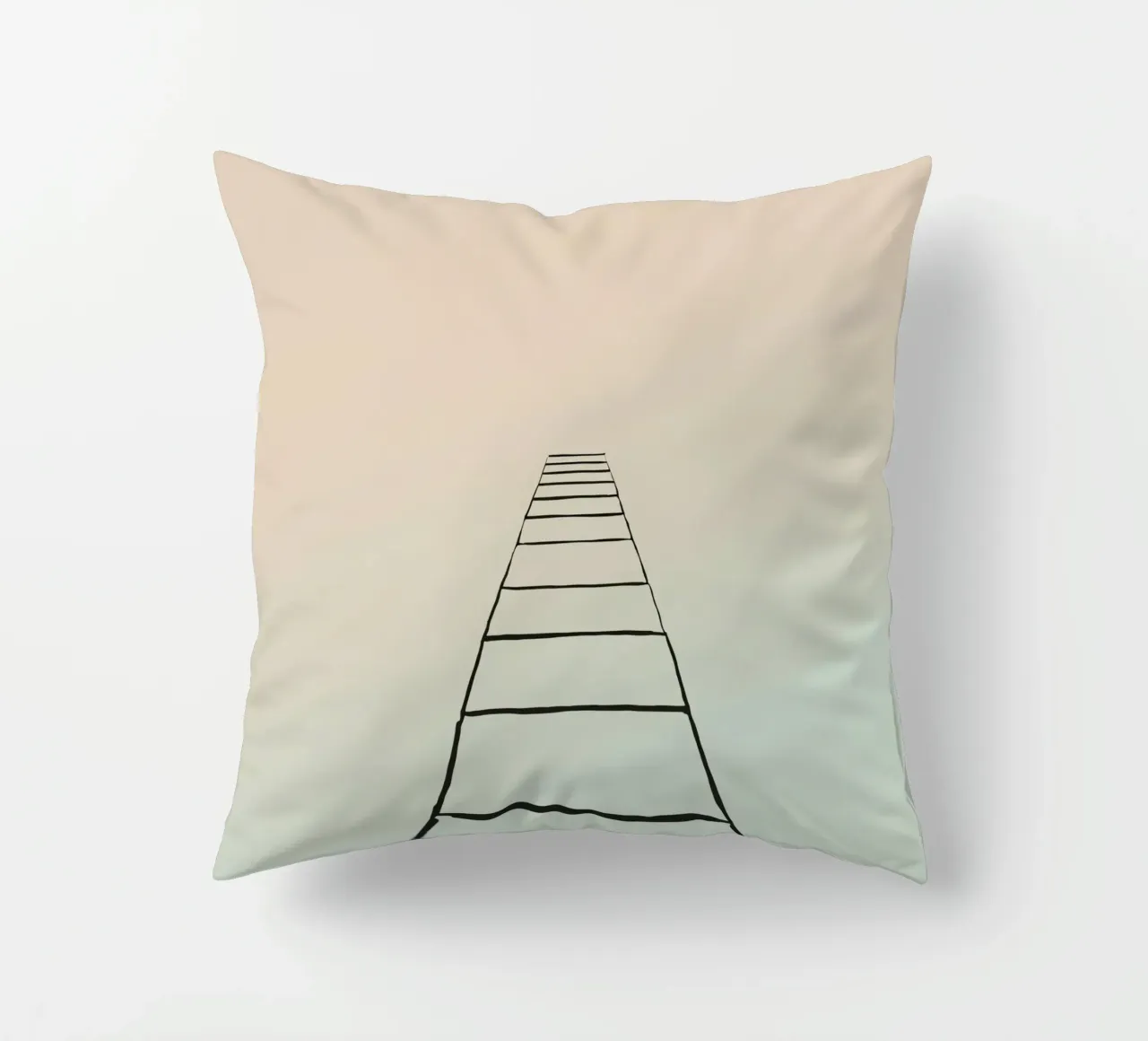 scala per il paradiso cuscino da DesignDoodle