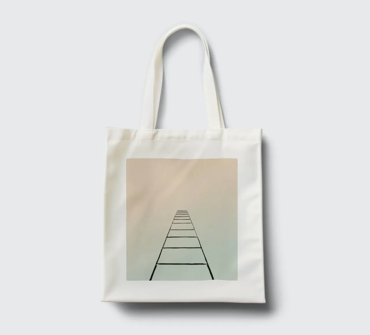 scala per il paradiso borsa in juta da DesignDoodle