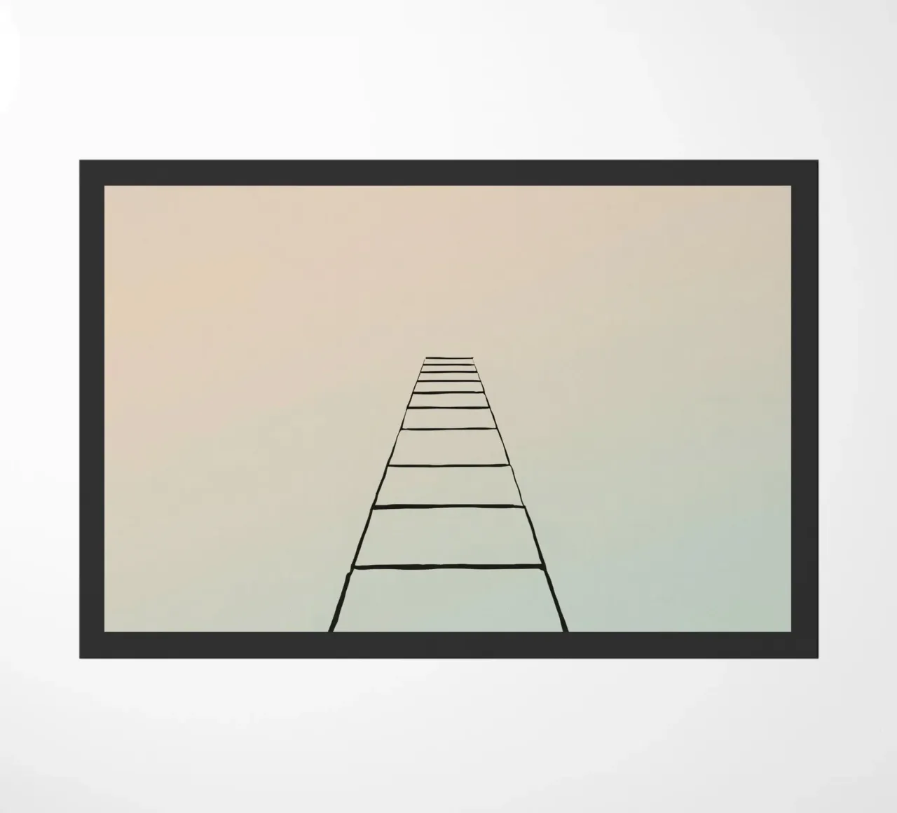 l'escalier vers le ciel paillasson de DesignDoodle