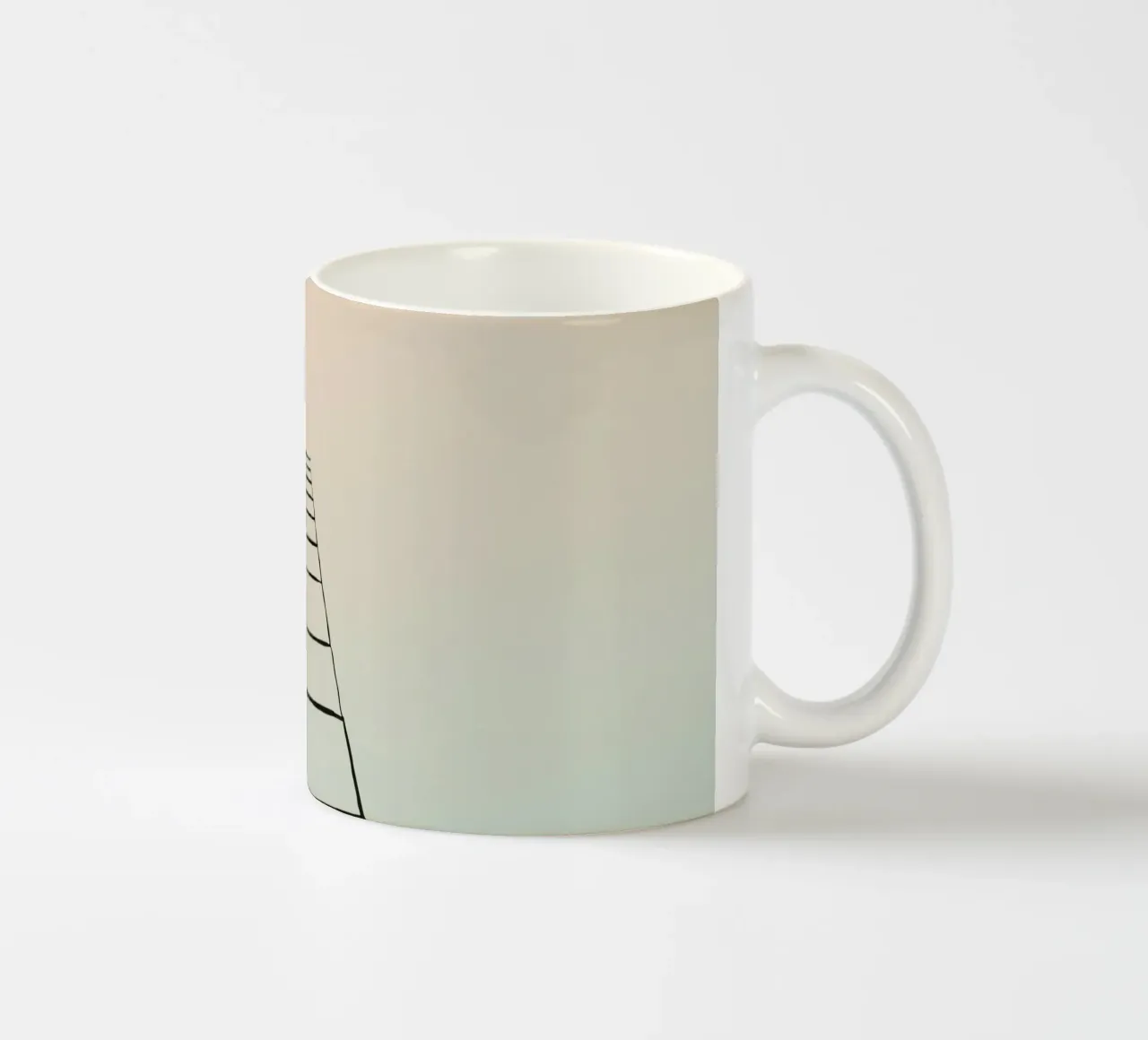 escalera al cielo taza de cerámica de DesignDoodle