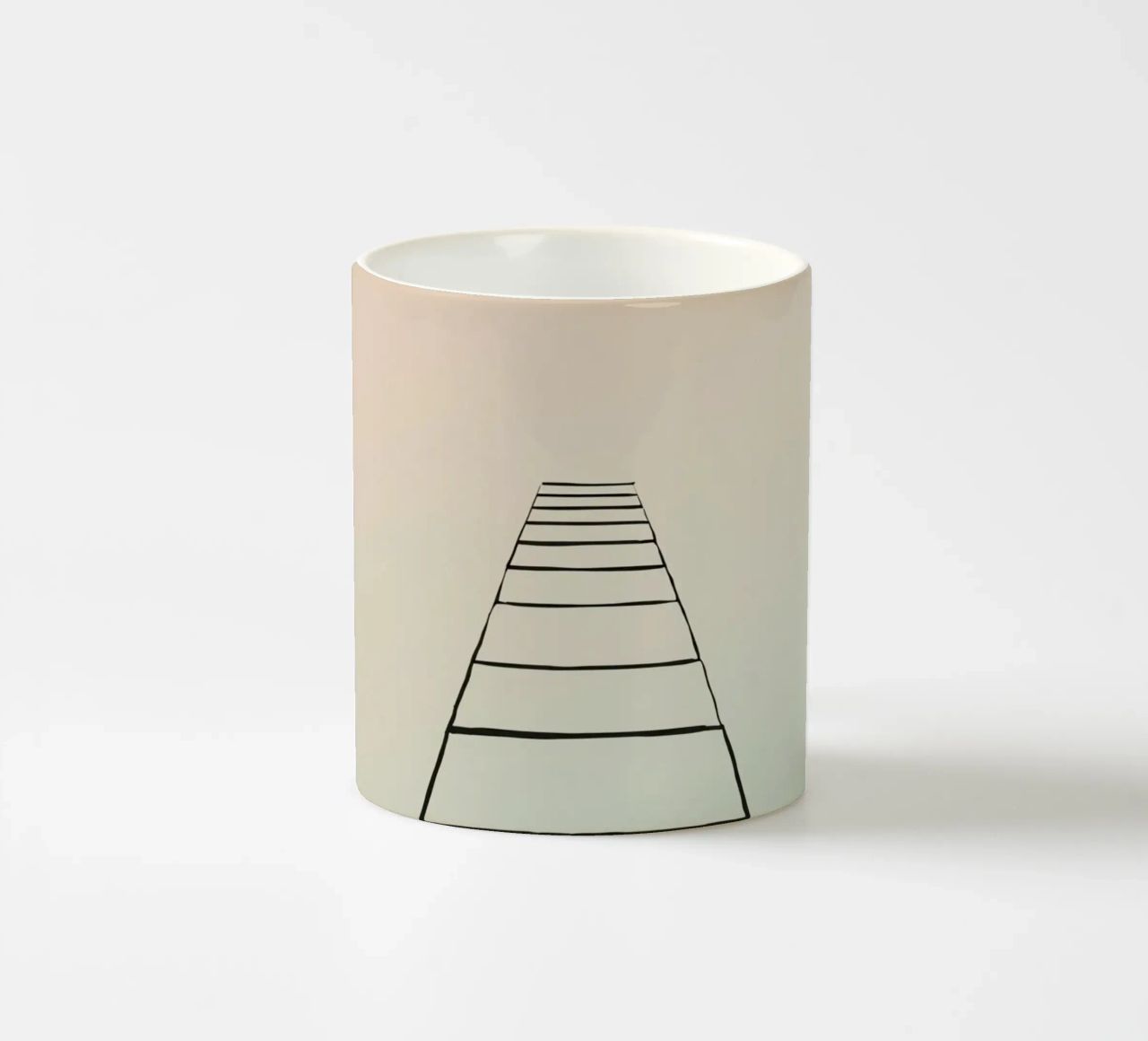 scala per il paradiso tazza in ceramica da DesignDoodle