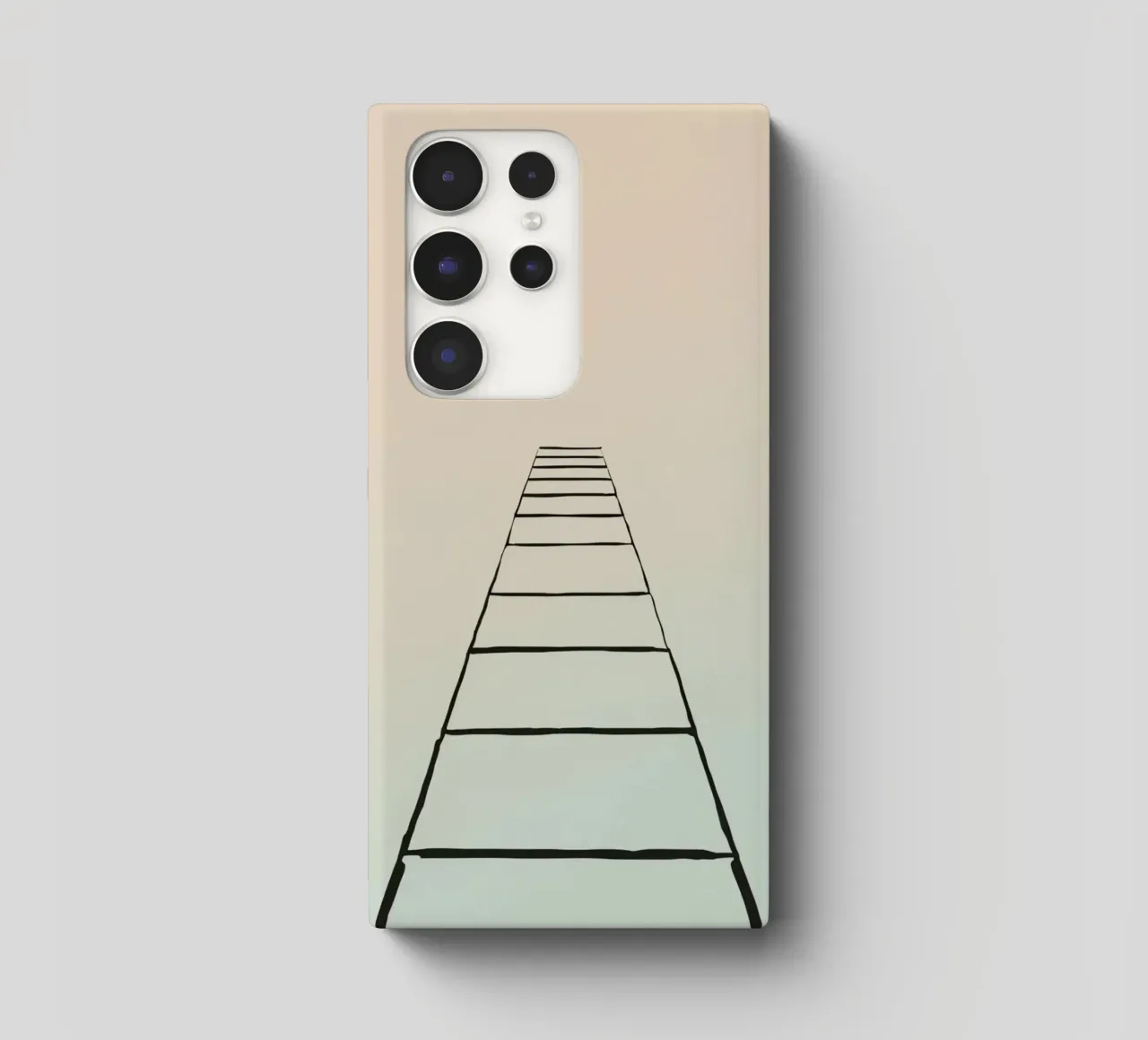 scala per il paradiso cover samsung da DesignDoodle