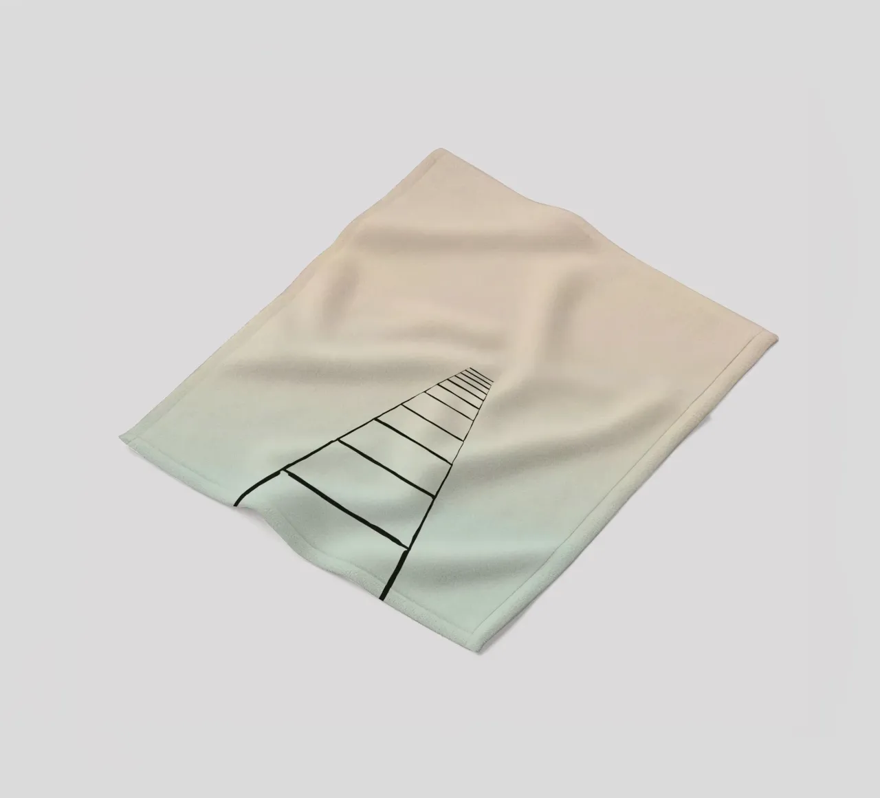 scala per il paradiso coperta in pile da DesignDoodle