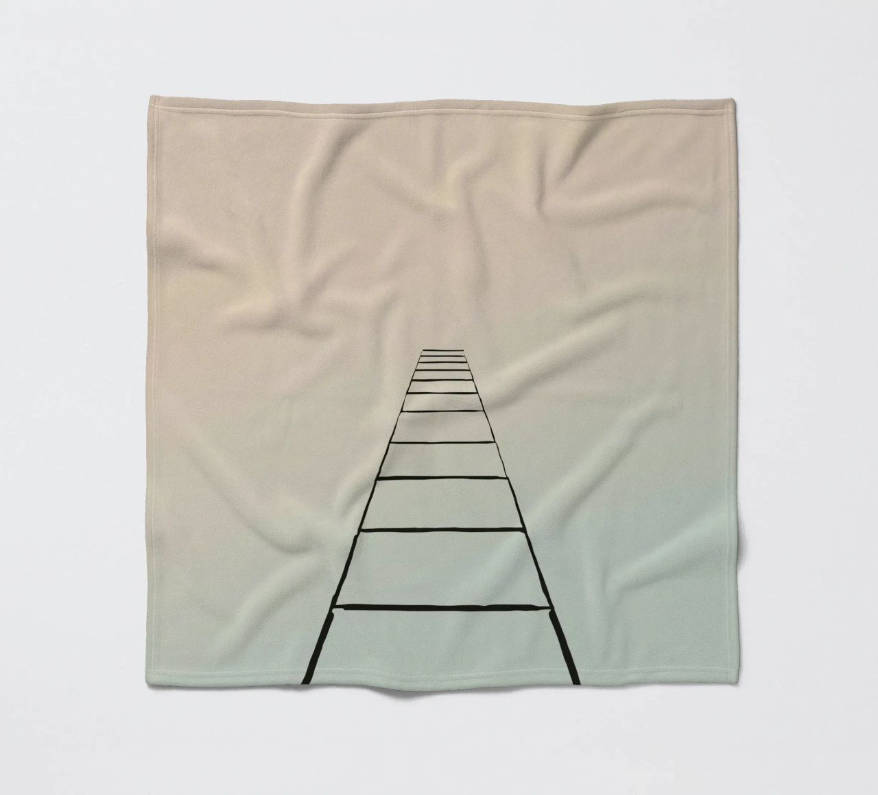 scala per il paradiso coperta in pile da DesignDoodle