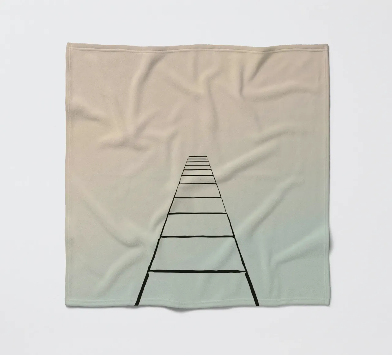 scala per il paradiso coperta in pile da DesignDoodle