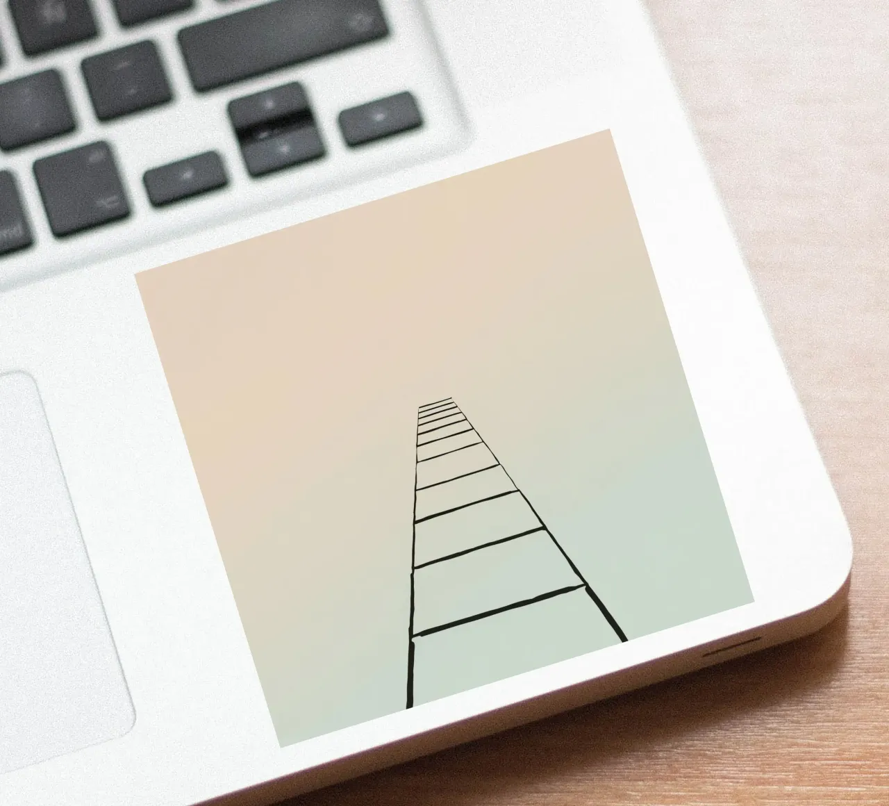 scala per il paradiso adesivo da DesignDoodle