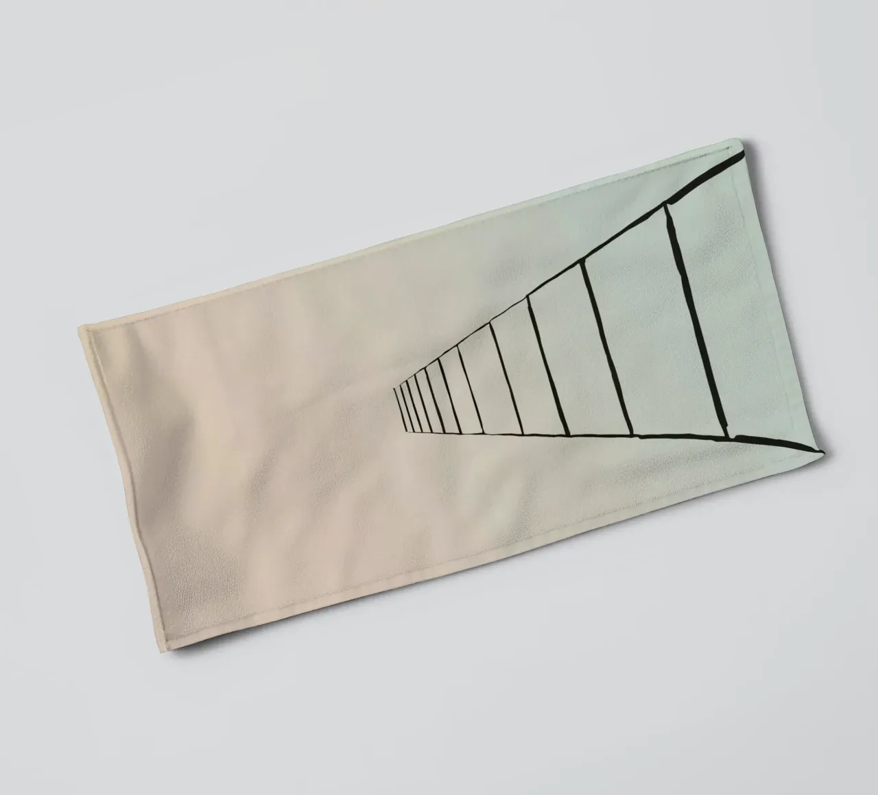 trap naar de hemel badhanddoek van DesignDoodle