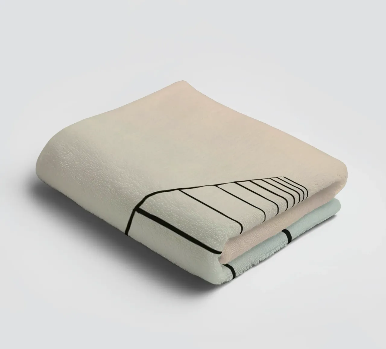 scala per il paradiso asciugamano da bagno da DesignDoodle