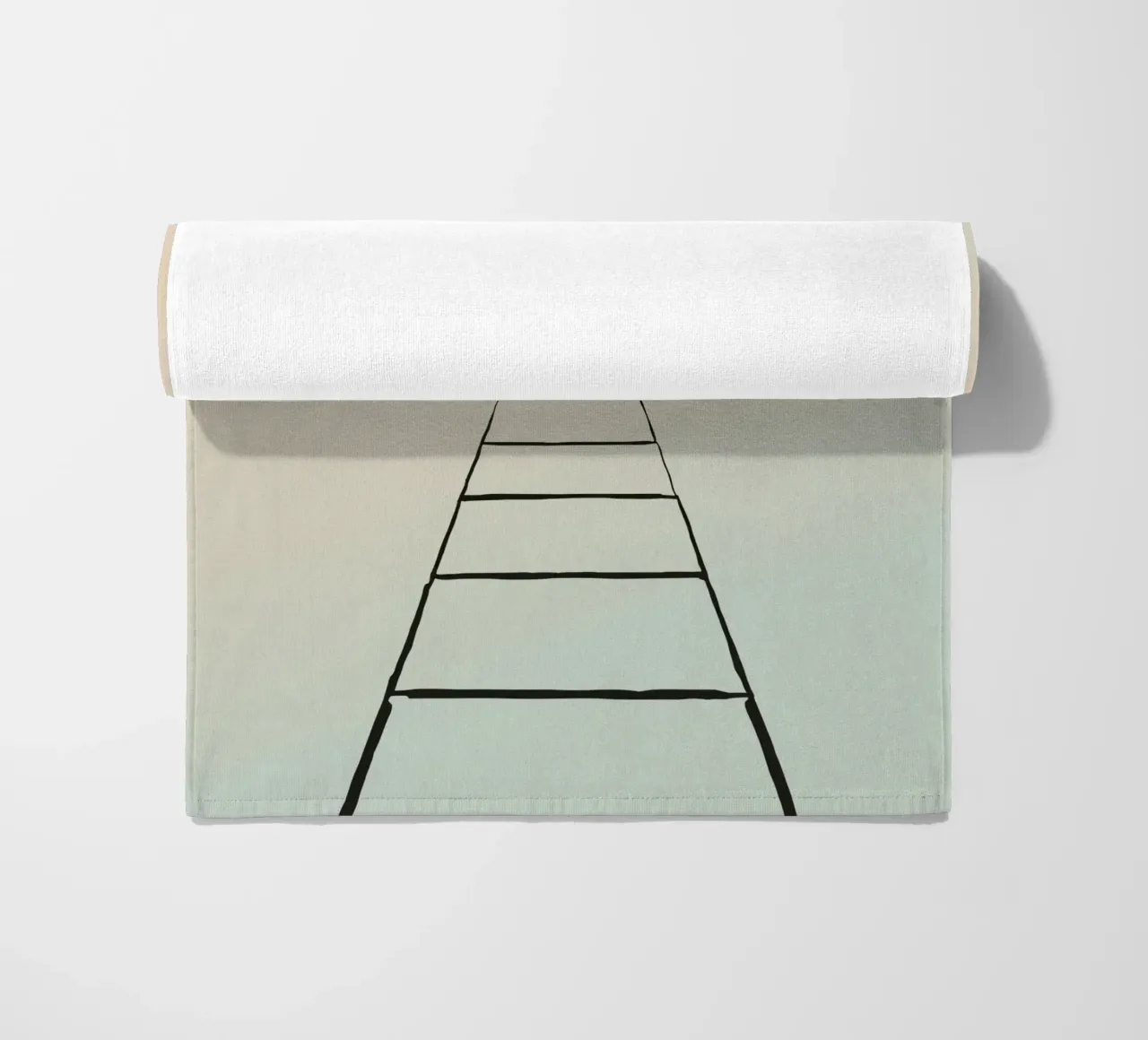 scala per il paradiso telo mare da DesignDoodle