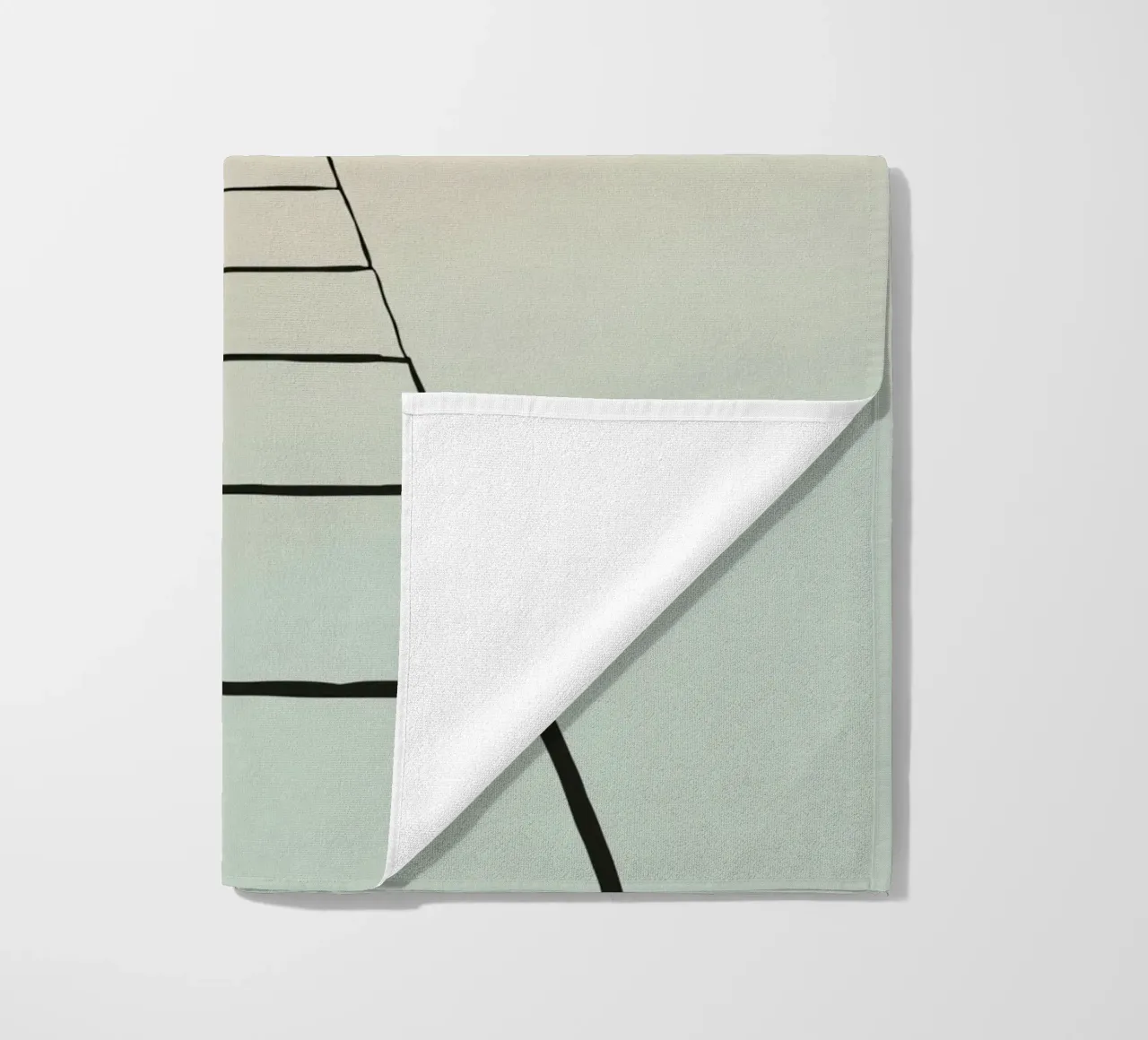 Himmelstreppe Strandtuch von DesignDoodle
