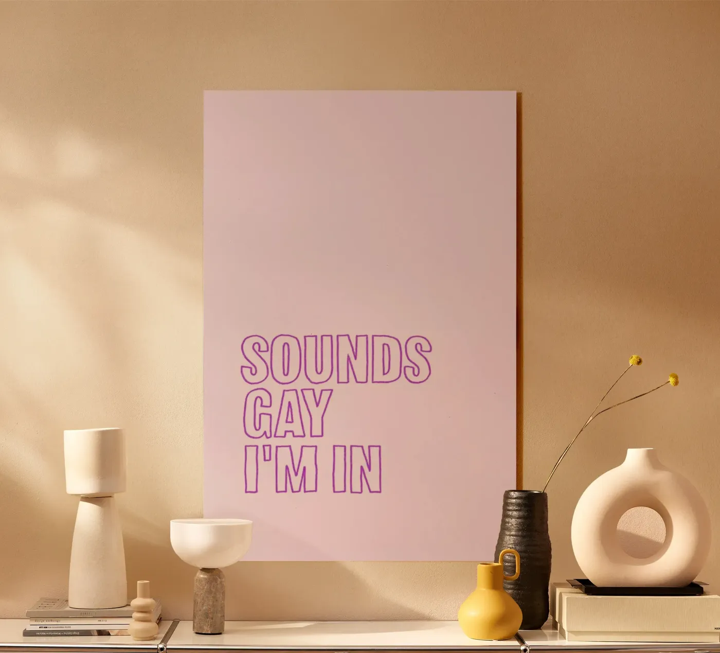 Sounds Gay plexiglass da Studio One