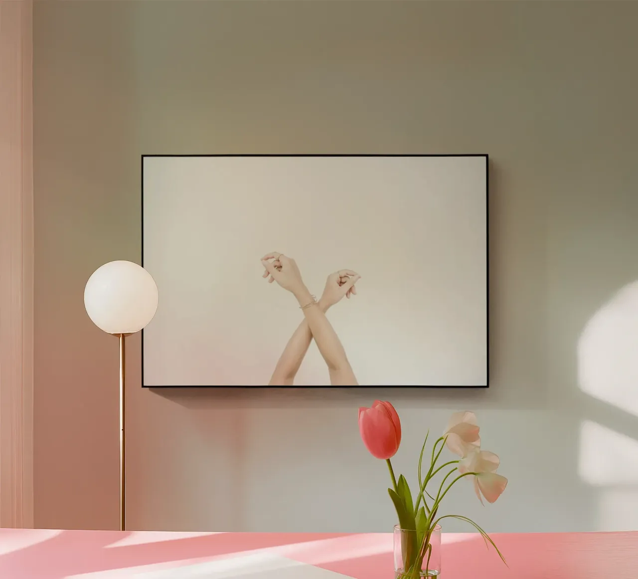Quiete rustica plexiglass da PhotoVibe Decor