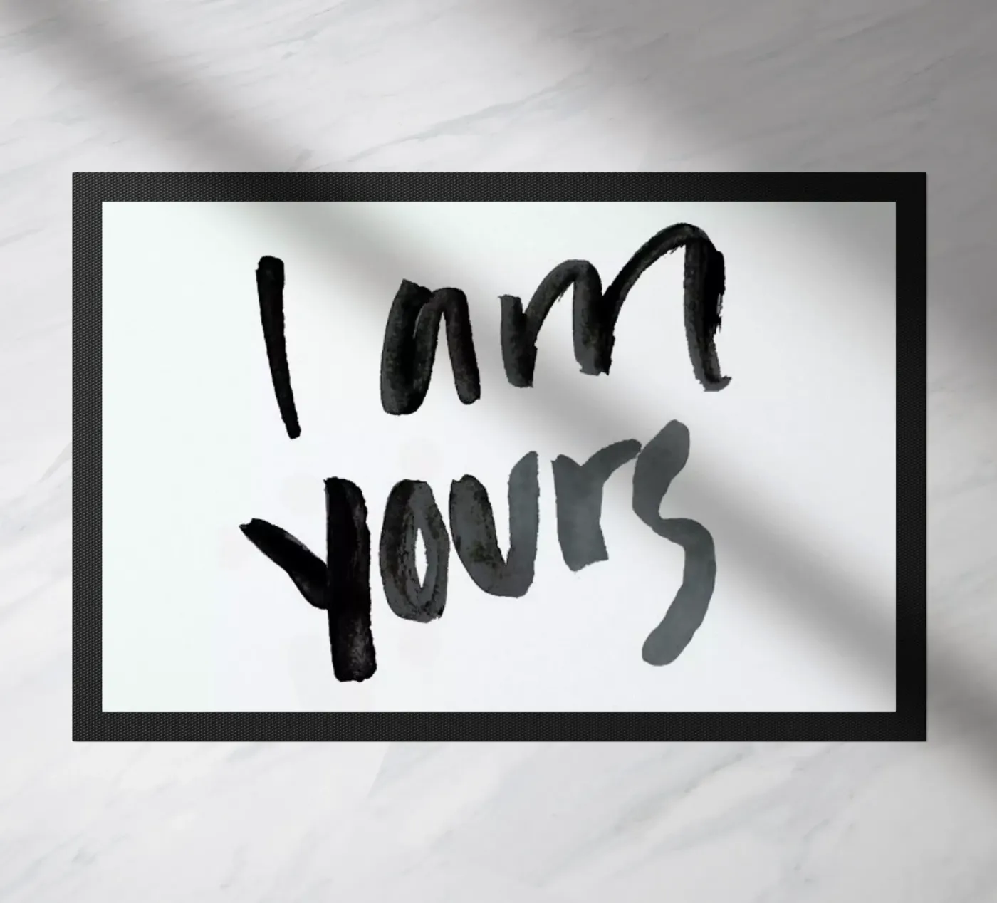 Yours doormat by Magdalena Lindstedt