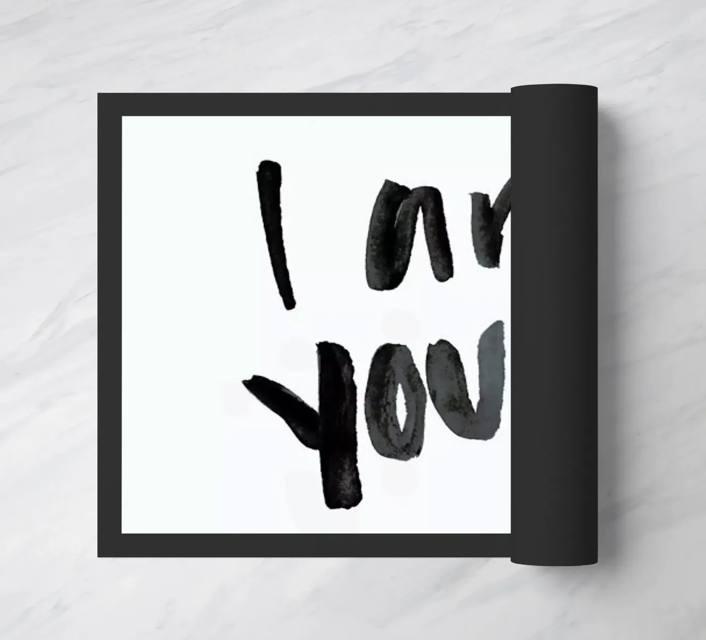 Yours deurmat van Magdalena Lindstedt