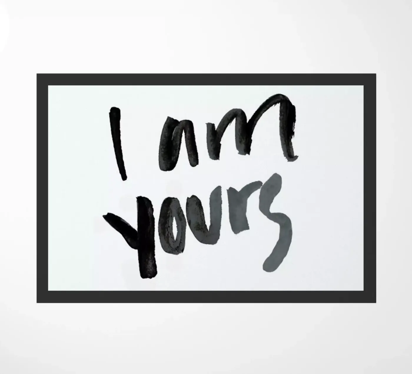 Yours deurmat van Magdalena Lindstedt