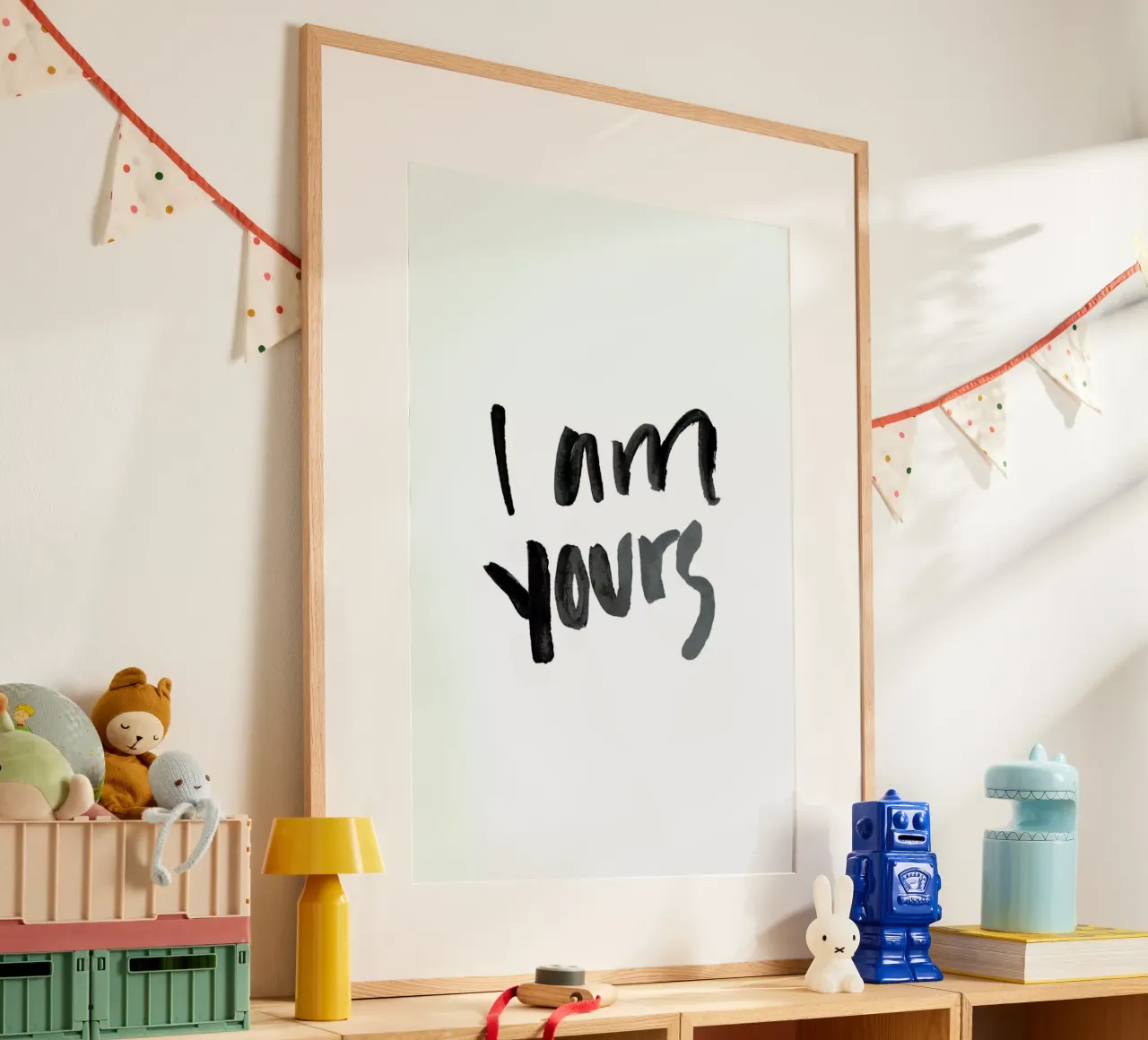 Yours poster da Magdalena Lindstedt