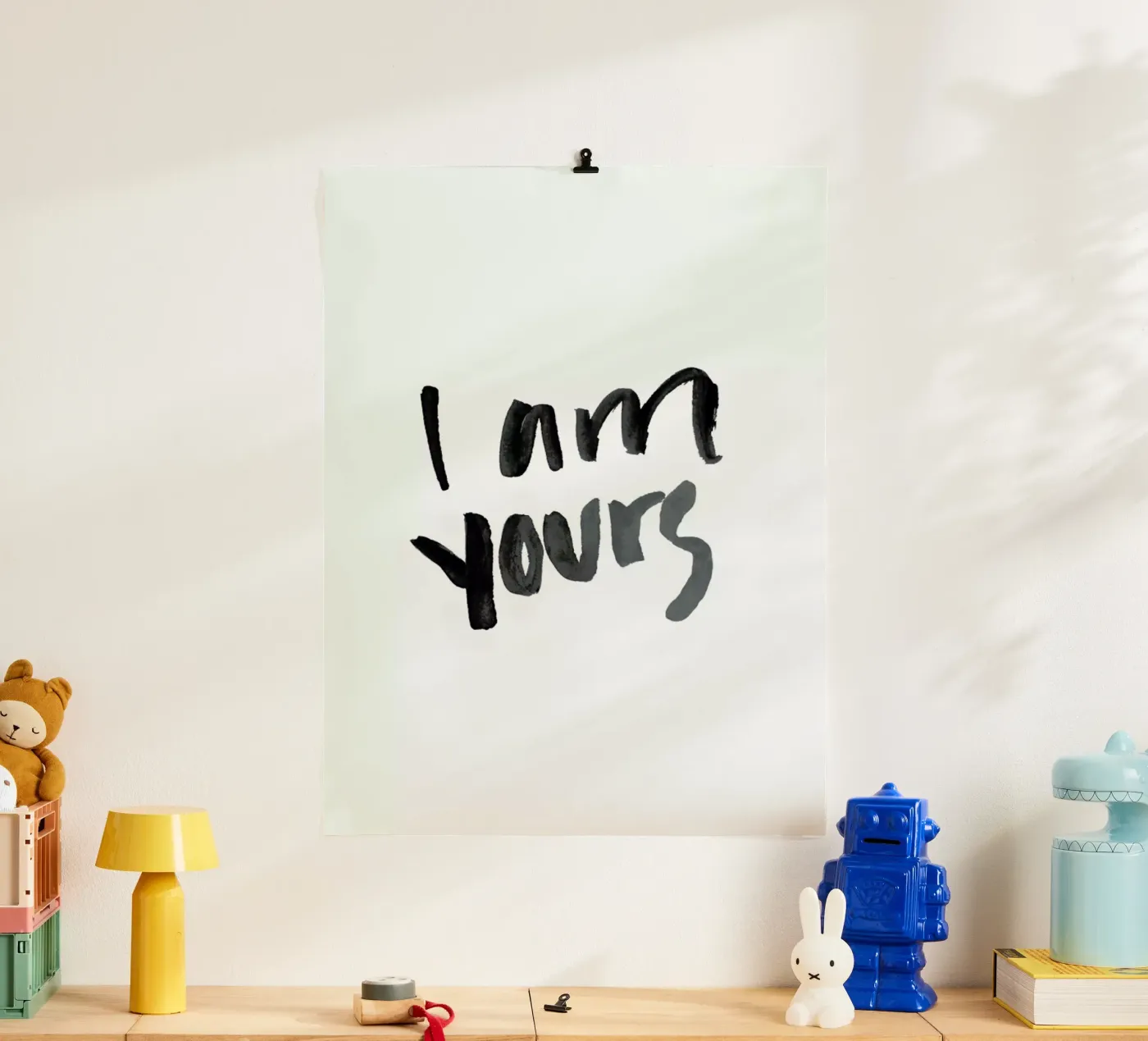 Yours Poster von Magdalena Lindstedt