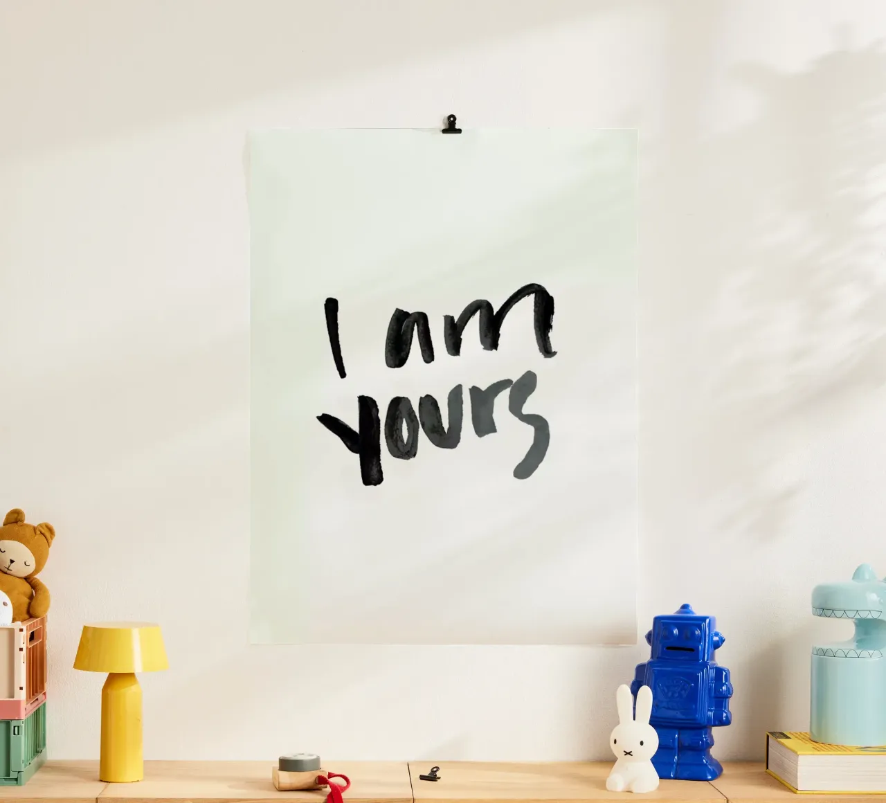 Yours poster da Magdalena Lindstedt