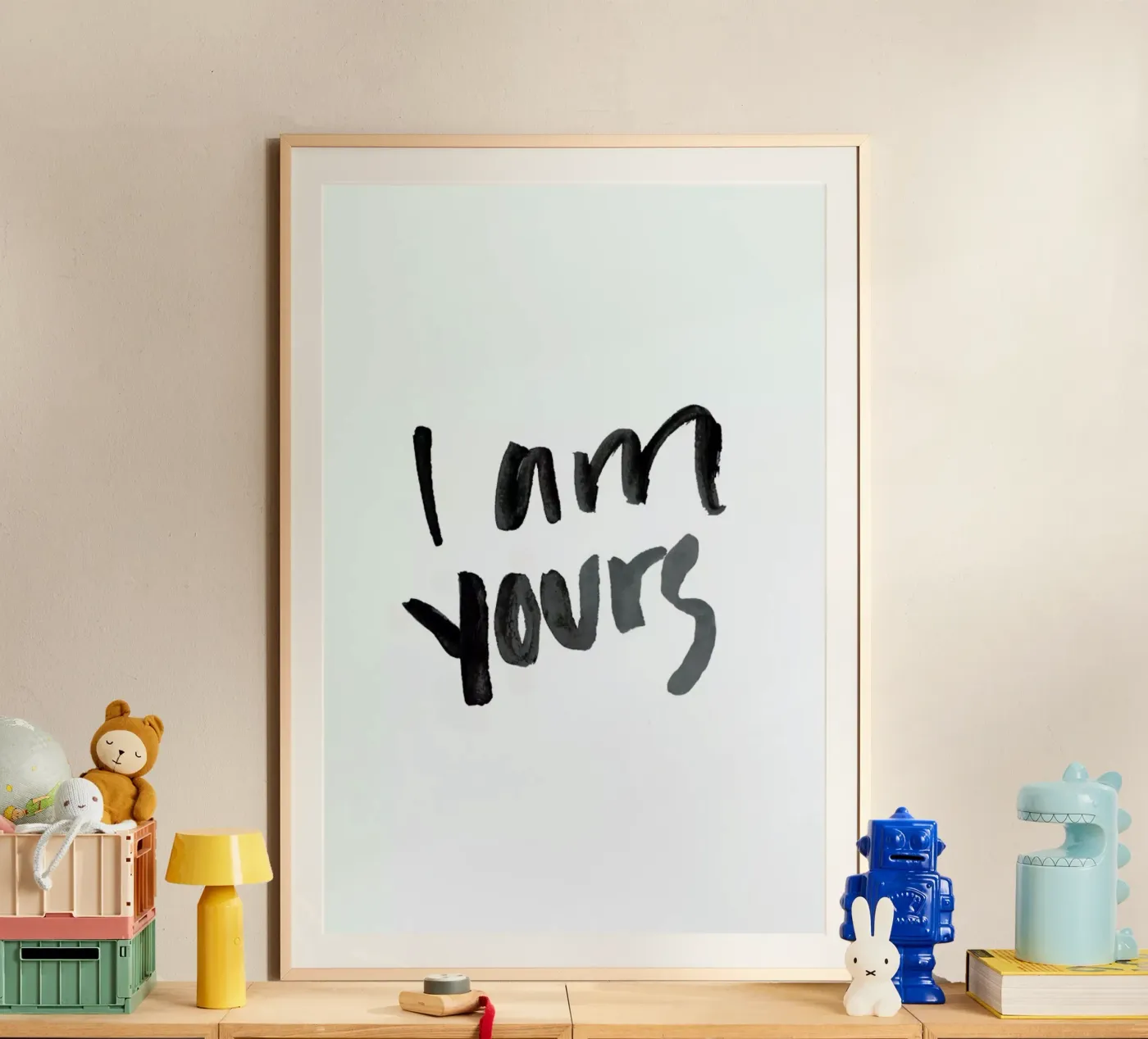 Yours poster van Magdalena Lindstedt