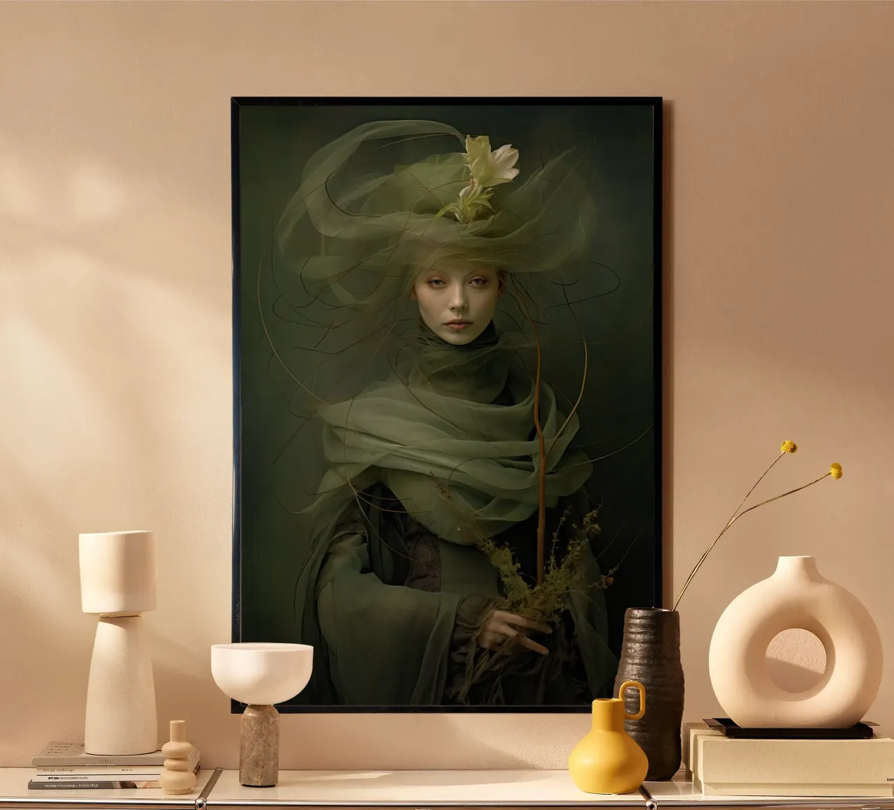 Arte da parete di Imagine poster con telaio in legno da Imagine