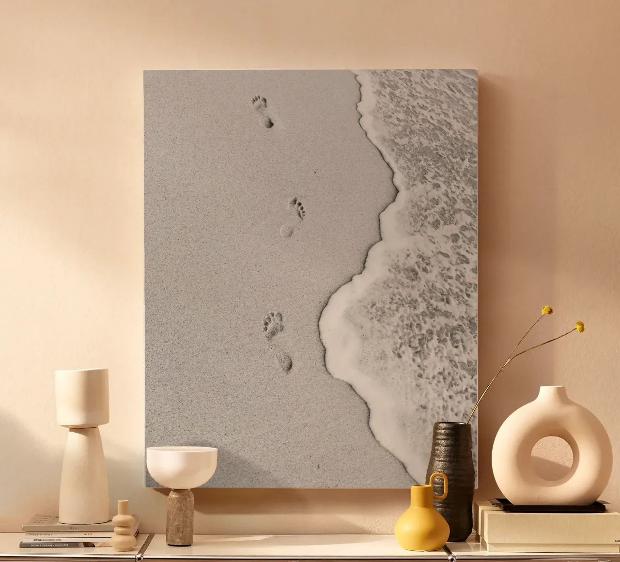 Rustic Stillness canvas by PhotoVibe Decor