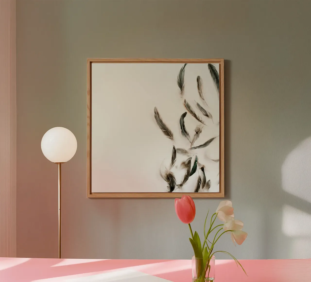 Quiete rustica alluminio dibond da PhotoVibe Decor