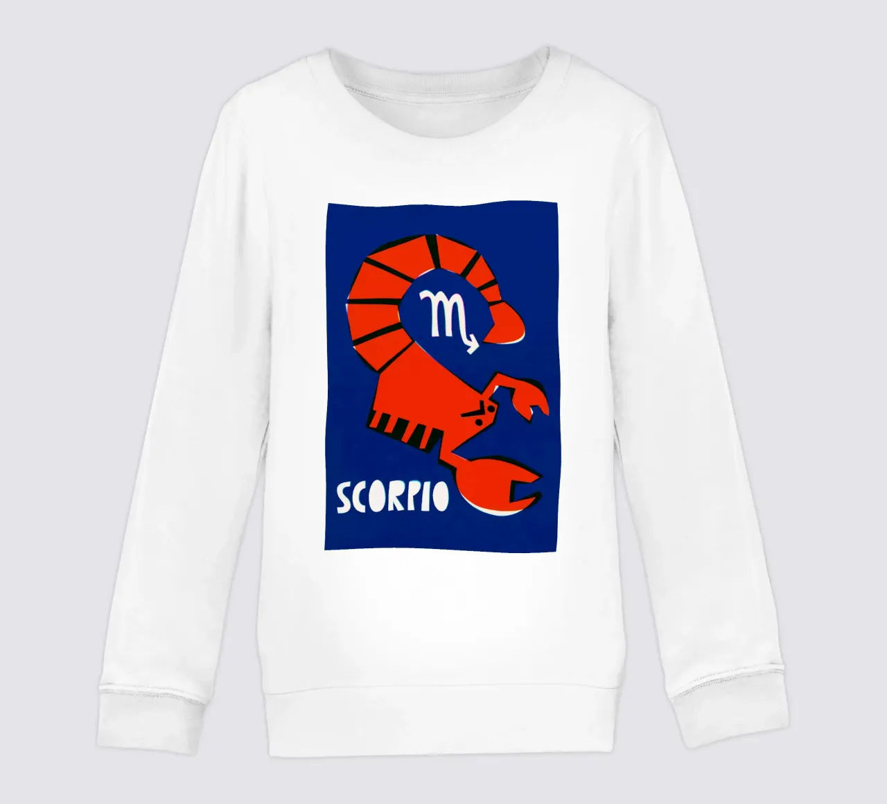 Scorpio Zodiac felpa bambino da Fox & Velvet